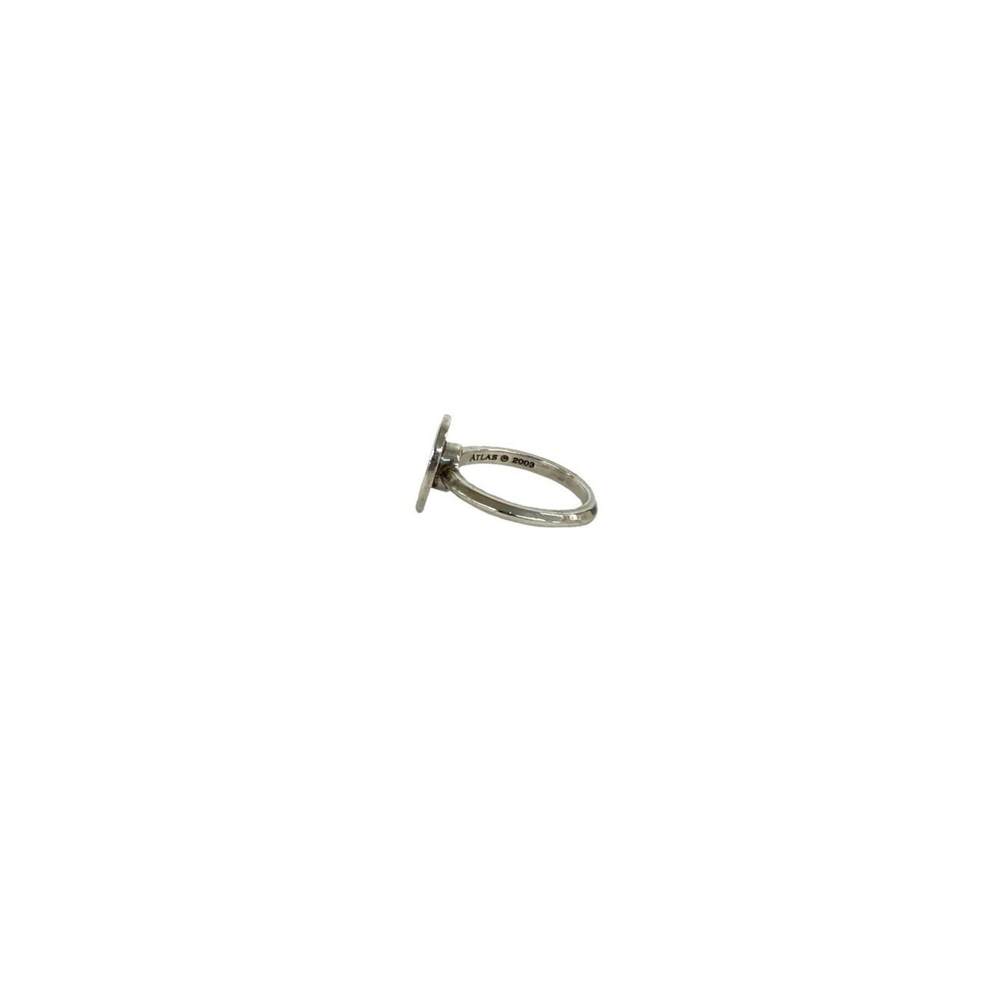 Tiffany & Co. TIFFANY&Co. Tiffany Vintage Atlas Medallion Ring, Sterling Silver 925, Silver, Item Number 27375 Size ONE SIZE - 4 Thumbnail
