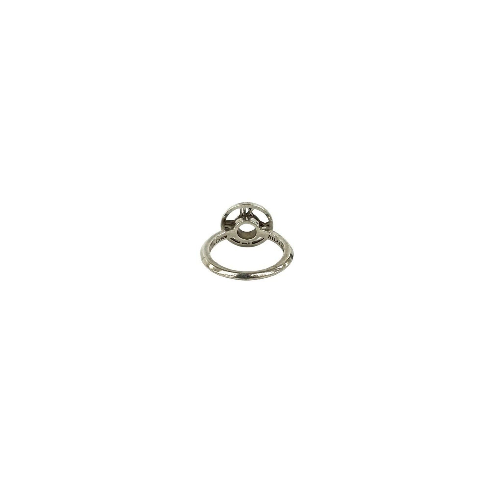Tiffany & Co. TIFFANY&Co. Tiffany Vintage Atlas Medallion Ring, Sterling Silver 925, Silver, Item Number 27375 Size ONE SIZE - 6 Thumbnail