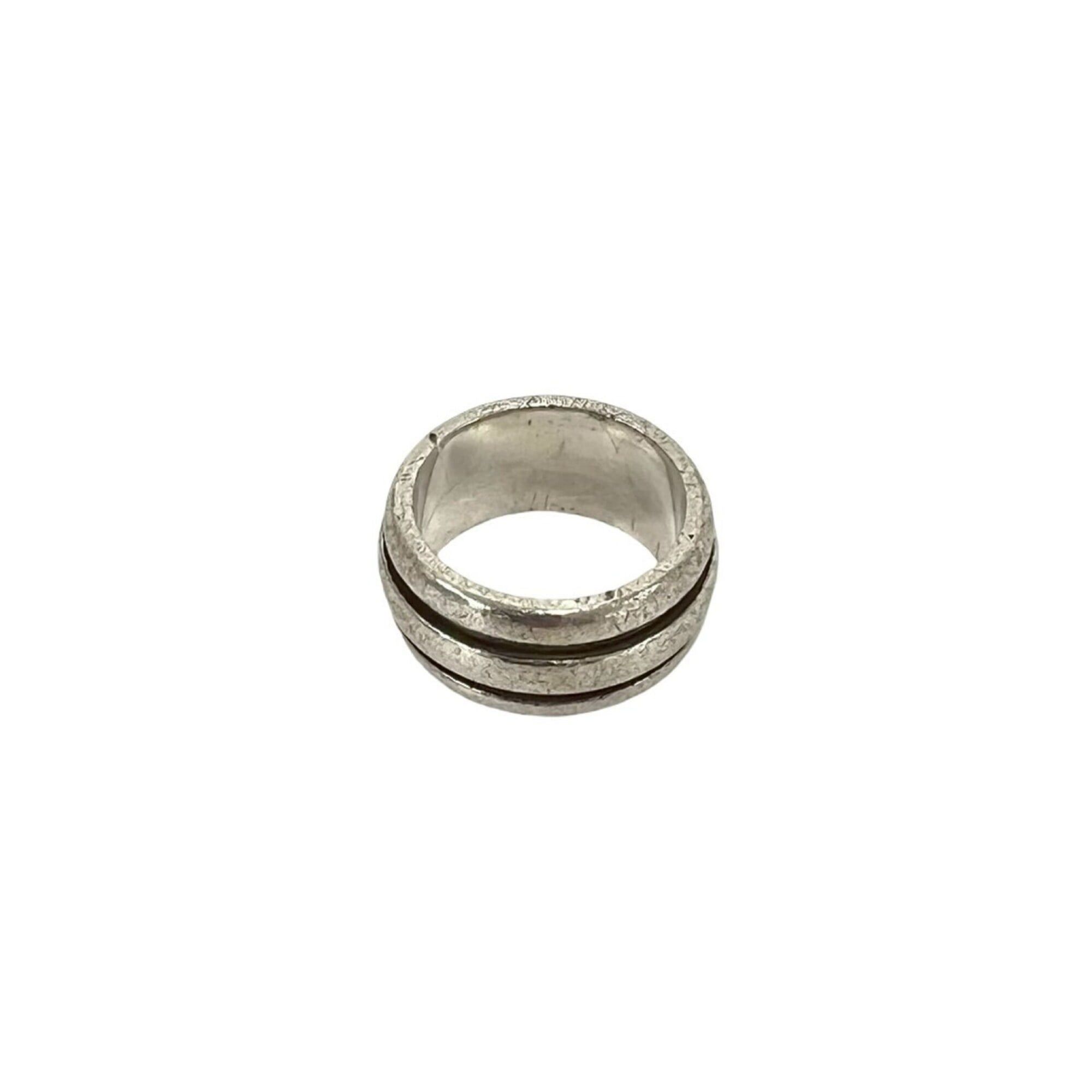Tiffany & Co. TIFFANY&Co. Tiffany Vintage Grooved Double Line Ring, Sterling Silver 925, 88155 Size ONE SIZE - 6 Thumbnail