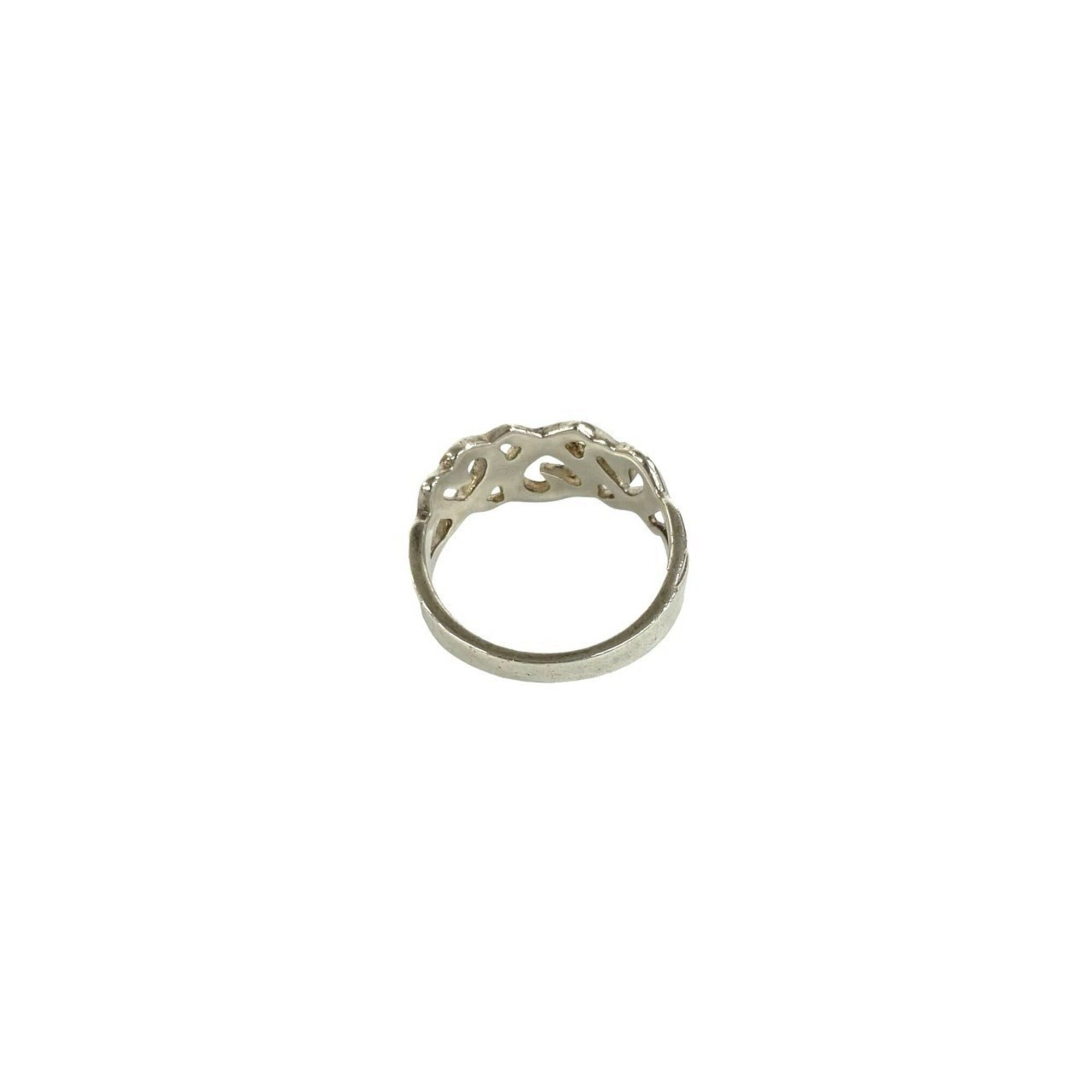 Tiffany & Co. TIFFANY&Co. Tiffany Triple Loving Heart Sterling Silver 925 Ring, Accessory, b0049 Size ONE SIZE - 6 Thumbnail