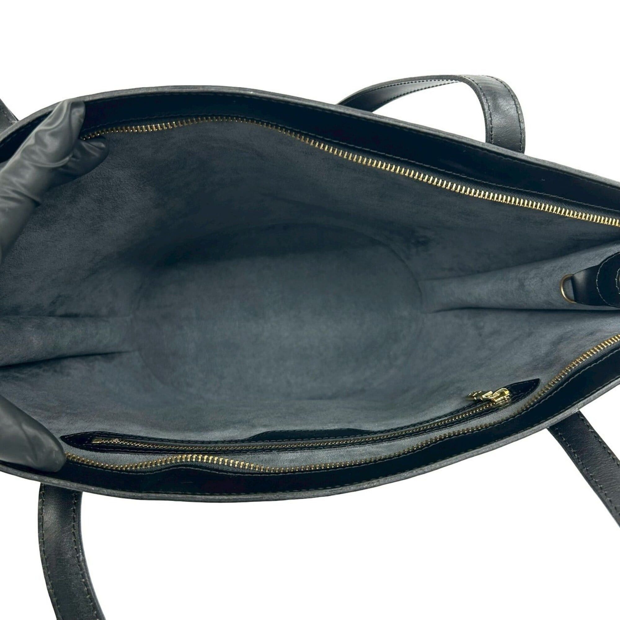 Louis Vuitton Louis Vuitton Vintage Saint Jacques Epi Leather Genuine Tote Bag Semi Shoulder Noir 92807 Size ONE SIZE - 9 Thumbnail