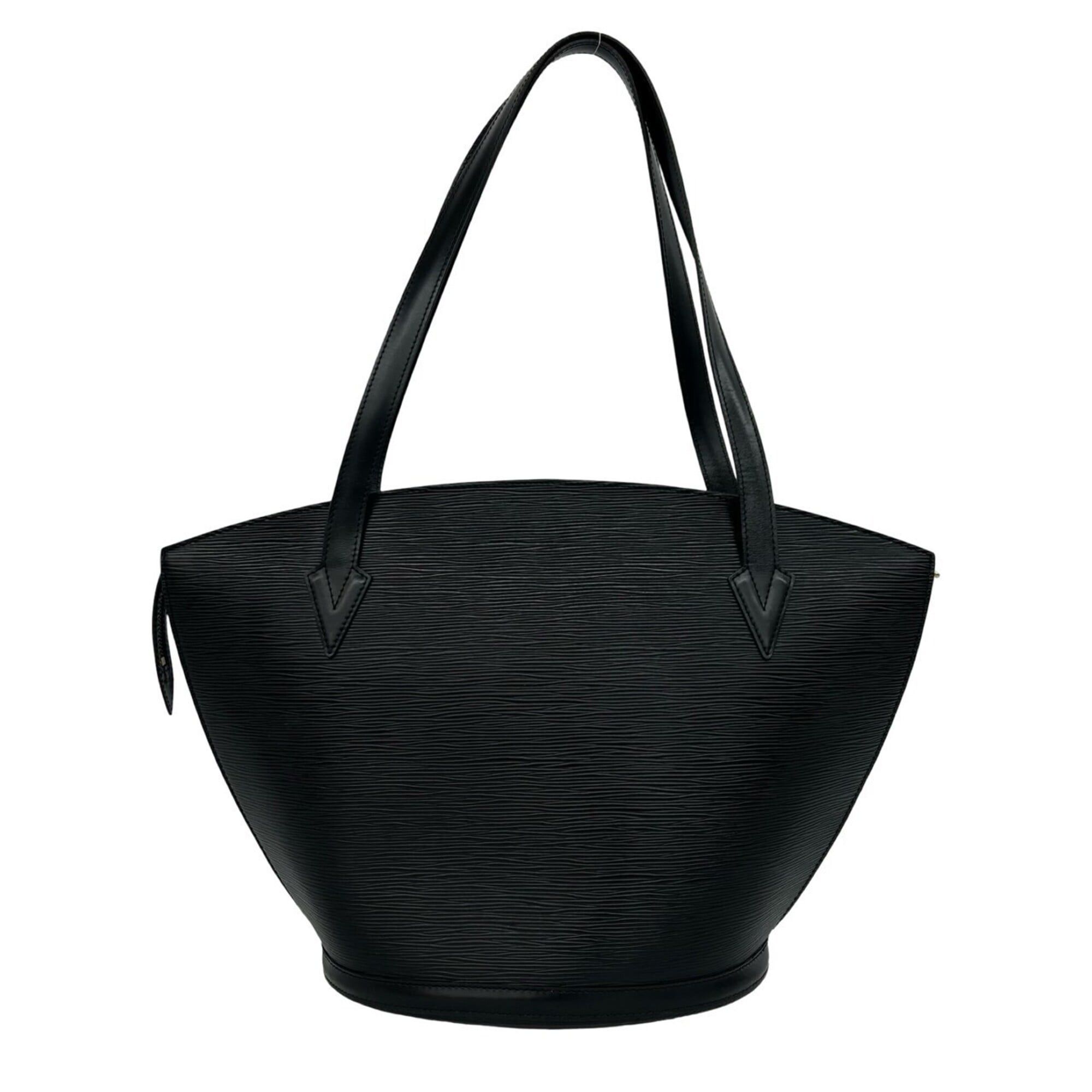 Louis Vuitton Louis Vuitton Vintage Saint Jacques Epi Leather Genuine Tote Bag Semi Shoulder Noir 92807 Size ONE SIZE - 3 Thumbnail