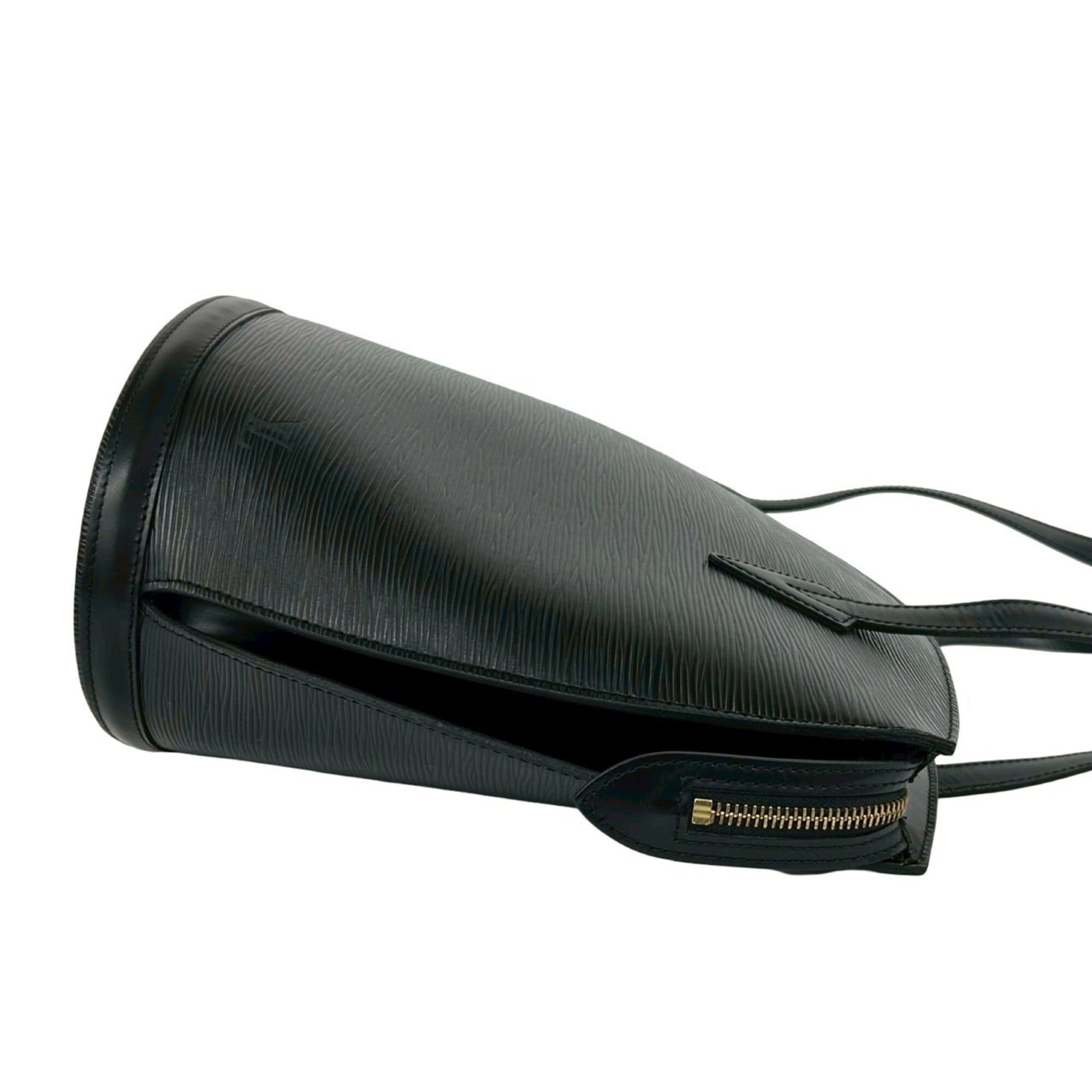 Louis Vuitton Louis Vuitton Vintage Saint Jacques Epi Leather Genuine Tote Bag Semi Shoulder Noir 92807 Size ONE SIZE - 6 Thumbnail