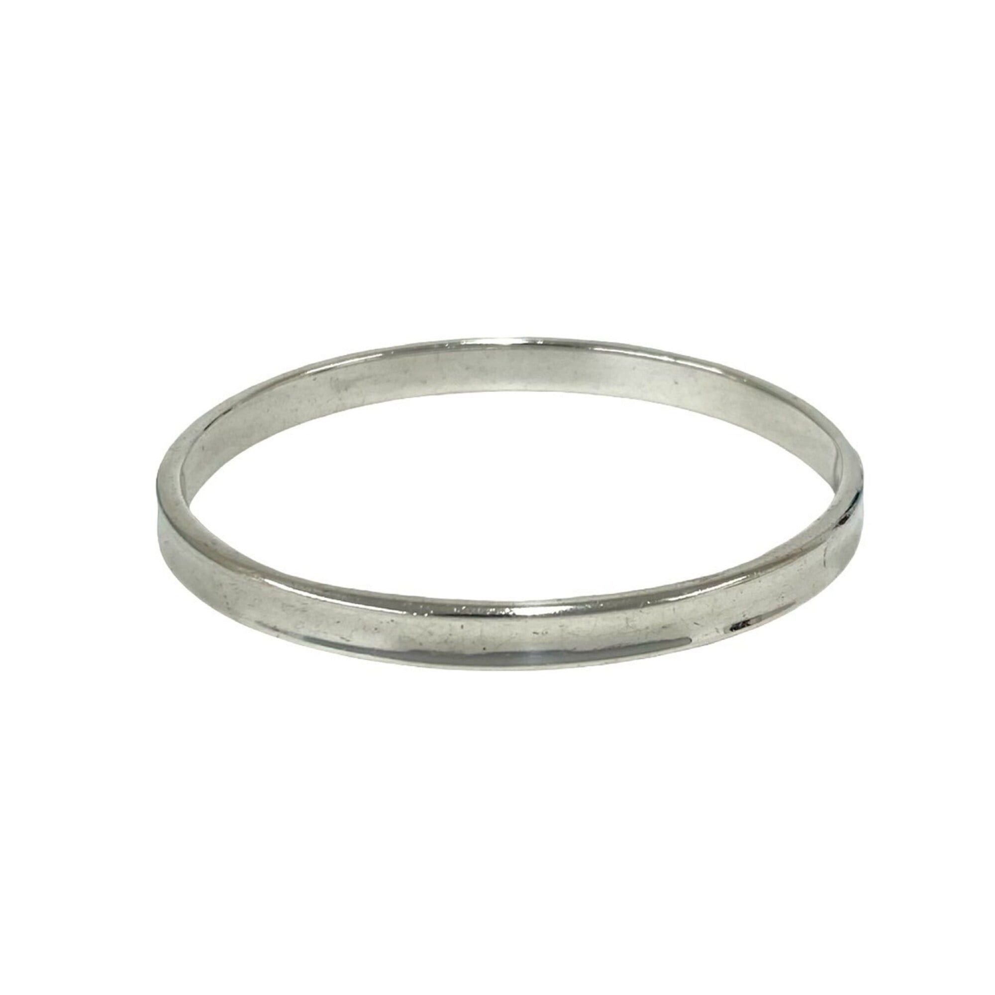 Tiffany & Co. TIFFANY&Co. Tiffany Vintage Narrow Bangle Sterling Silver 925 Bracelet 58731 Size ONE SIZE - 4 Thumbnail