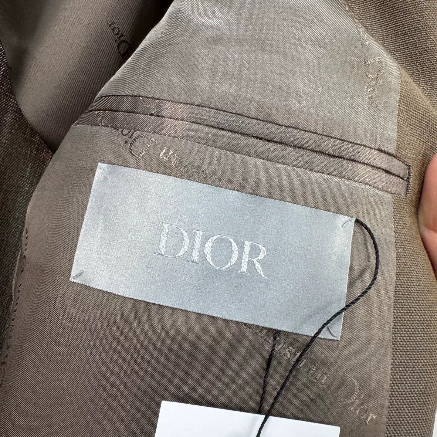 Dior Dior Wool Mohair Double-Breasted Overcoat Size 48 Size US M / EU 48-50 / 2 - 7 Thumbnail