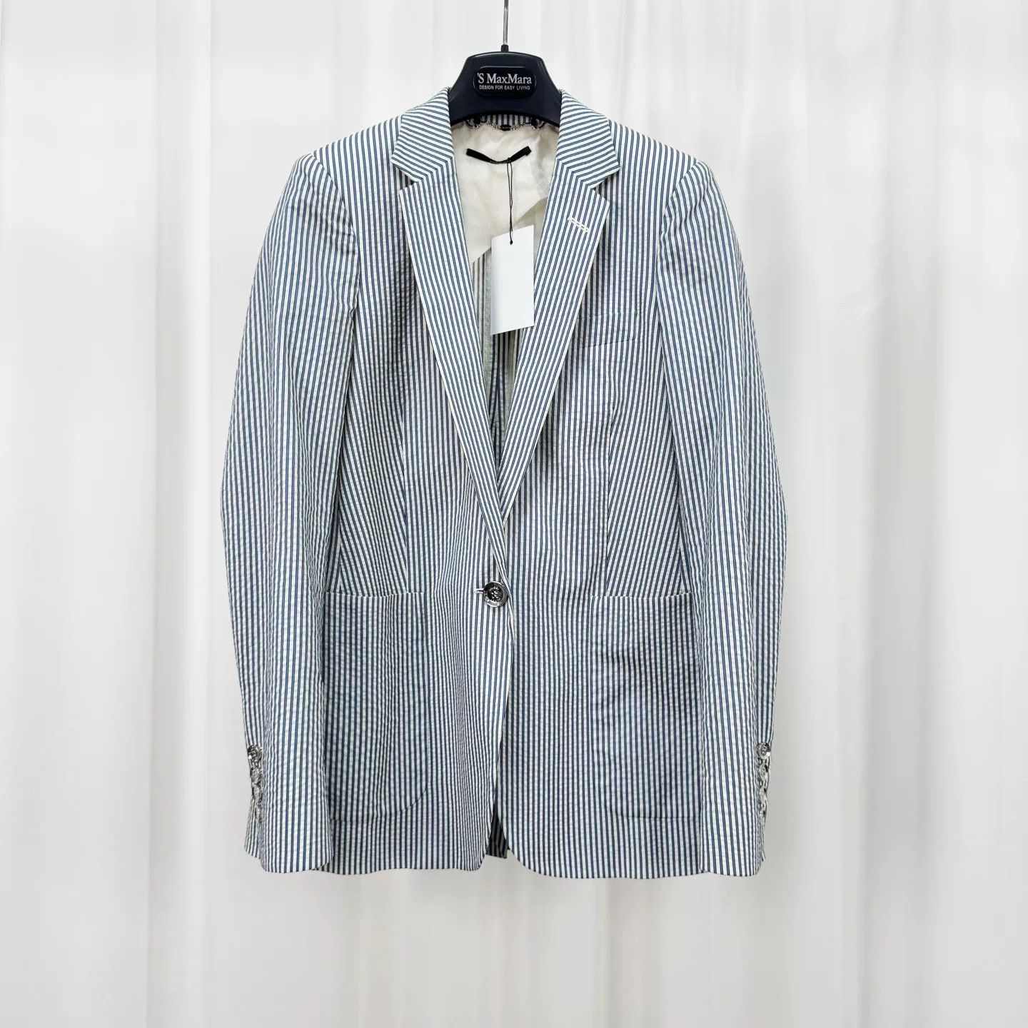 Gucci Gucci Striped Horsebit Detail Blazer Size 40 Size S / US 4 / IT 40 - 2 Thumbnail