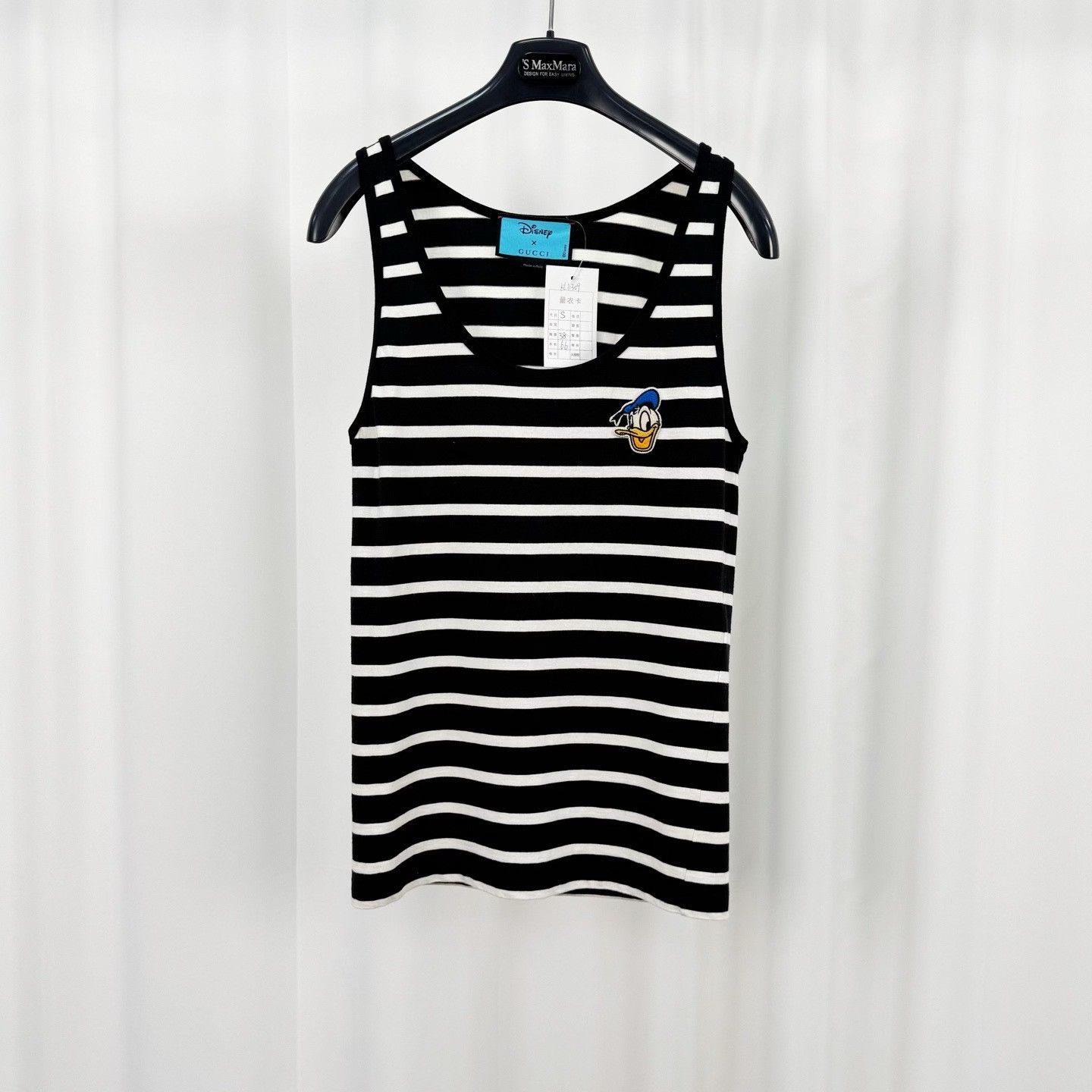 Gucci Gucci x Disney Donald Duck Stripe Tank Top Size M Size US M / EU 48-50 / 2 - 2 Thumbnail