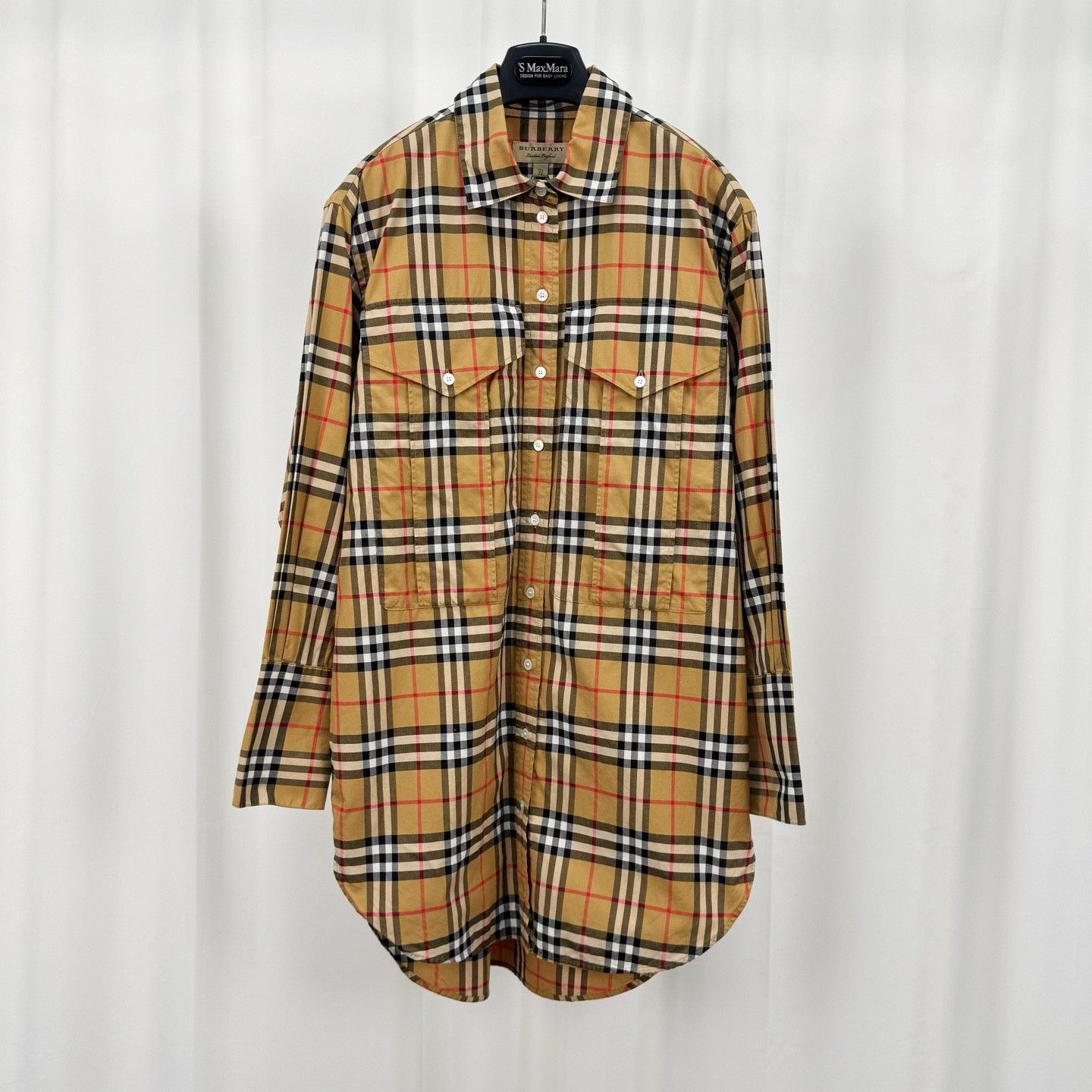 Burberry Burberry Check Shirt Dress Size UK 4 Size XS / US 0-2 / IT 36-38 - 2 Thumbnail