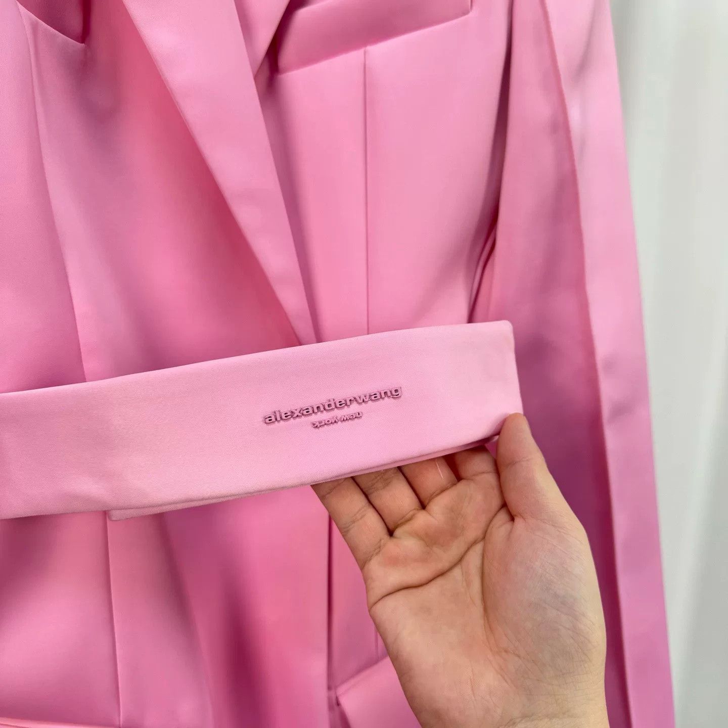 Alexander Wang Alexander Wang Pink Belted Blazer Size 0 Size XS / US 0-2 / IT 36-38 - 6 Thumbnail