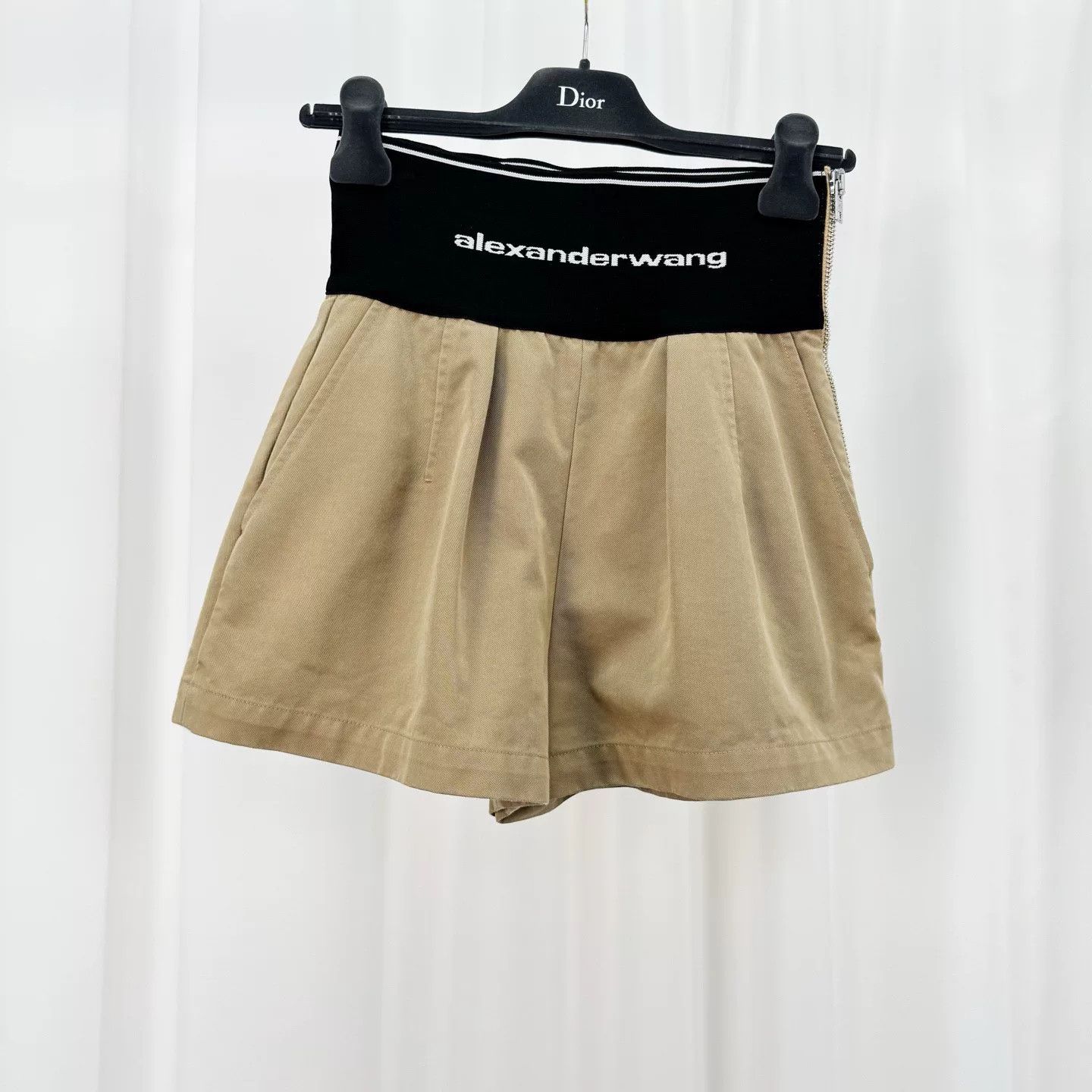 Alexander Wang Alexander Wang Logo Waistband Shorts Size 2 Size 26" / US 2 / IT 38 - 2 Thumbnail