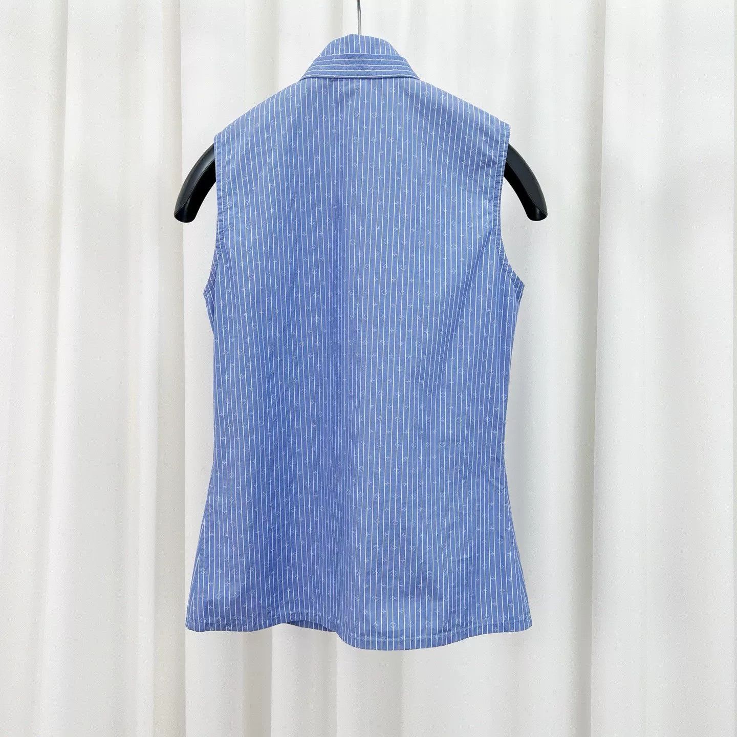 Louis Vuitton Louis Vuitton Striped Monogram Blouse Size 34 Size XS / US 0-2 / IT 36-38 - 3 Thumbnail