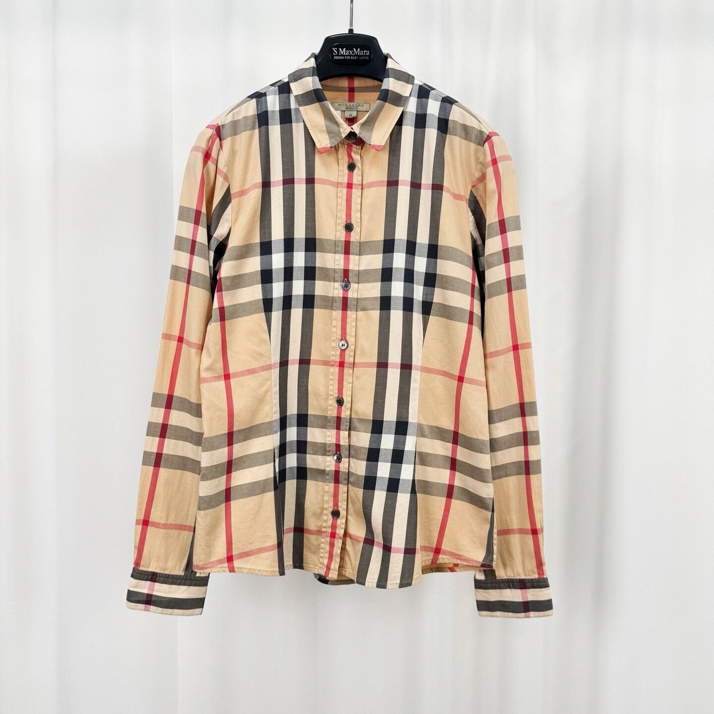 Burberry Burberry Brit Classic Check Button Up Shirt Size M Size US M / EU 48-50 / 2 - 2 Thumbnail