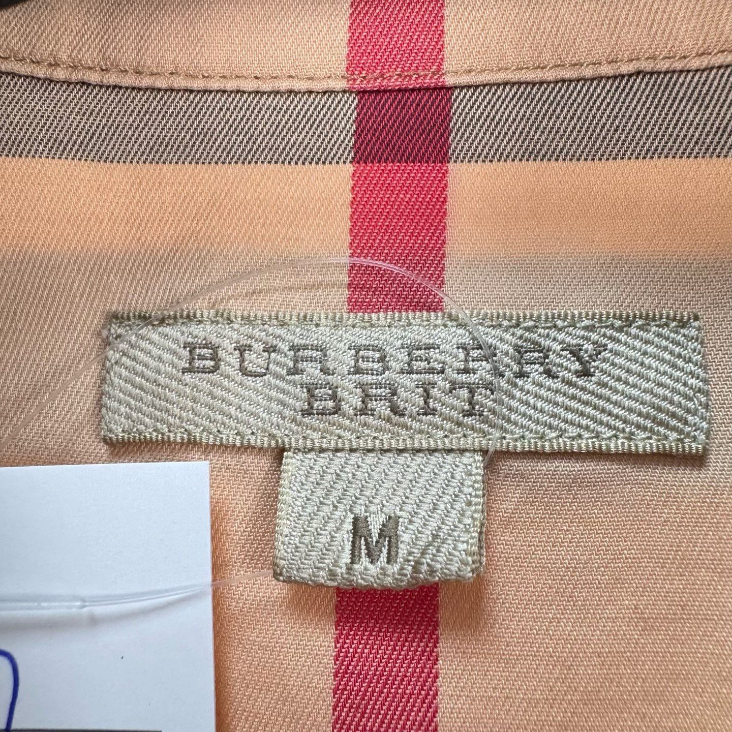 Burberry Burberry Brit Classic Check Button Up Shirt Size M Size US M / EU 48-50 / 2 - 7 Thumbnail