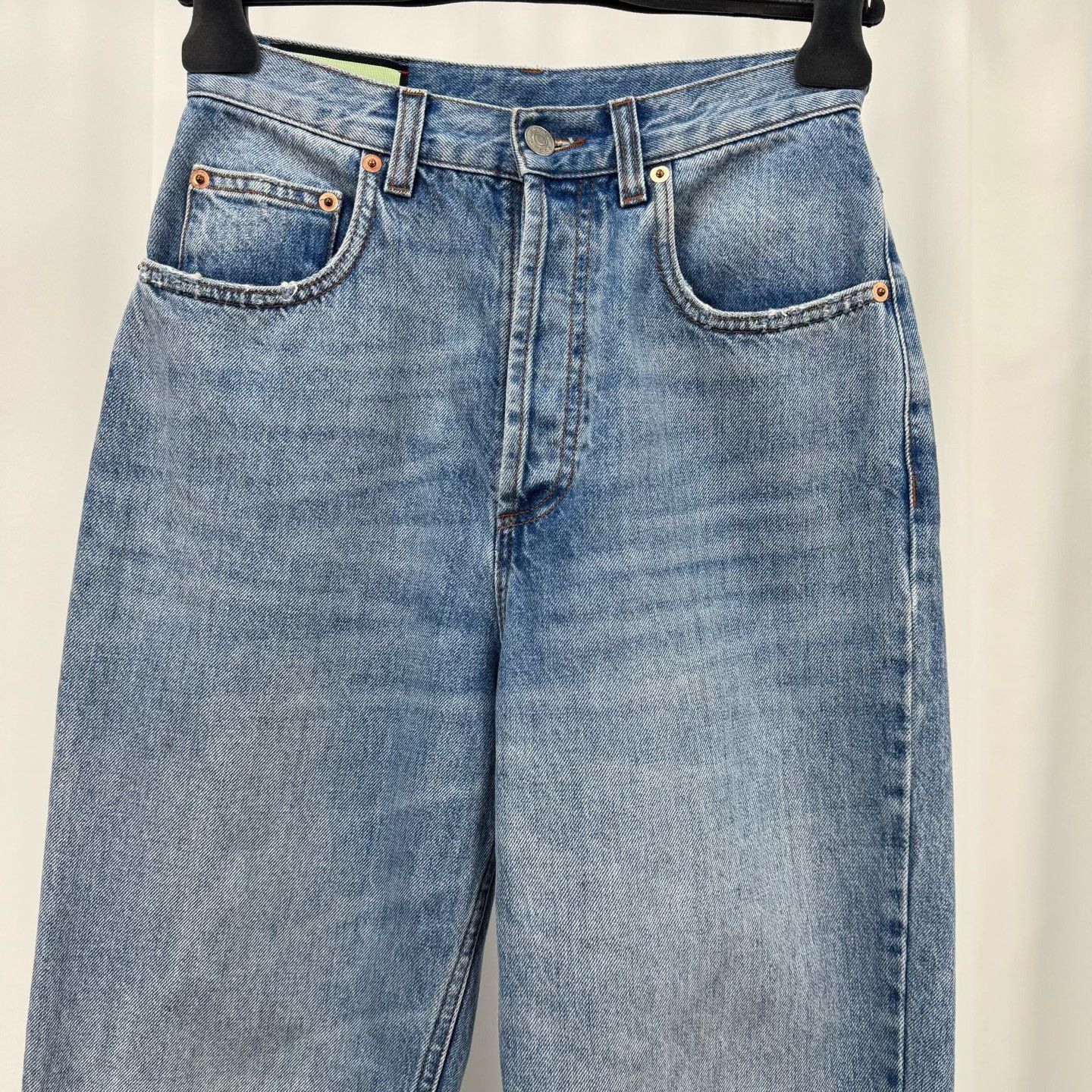 Gucci Gucci GG Apple Patch Jeans Size 24 Size 24" / US 00 / IT 34 - 4 Thumbnail