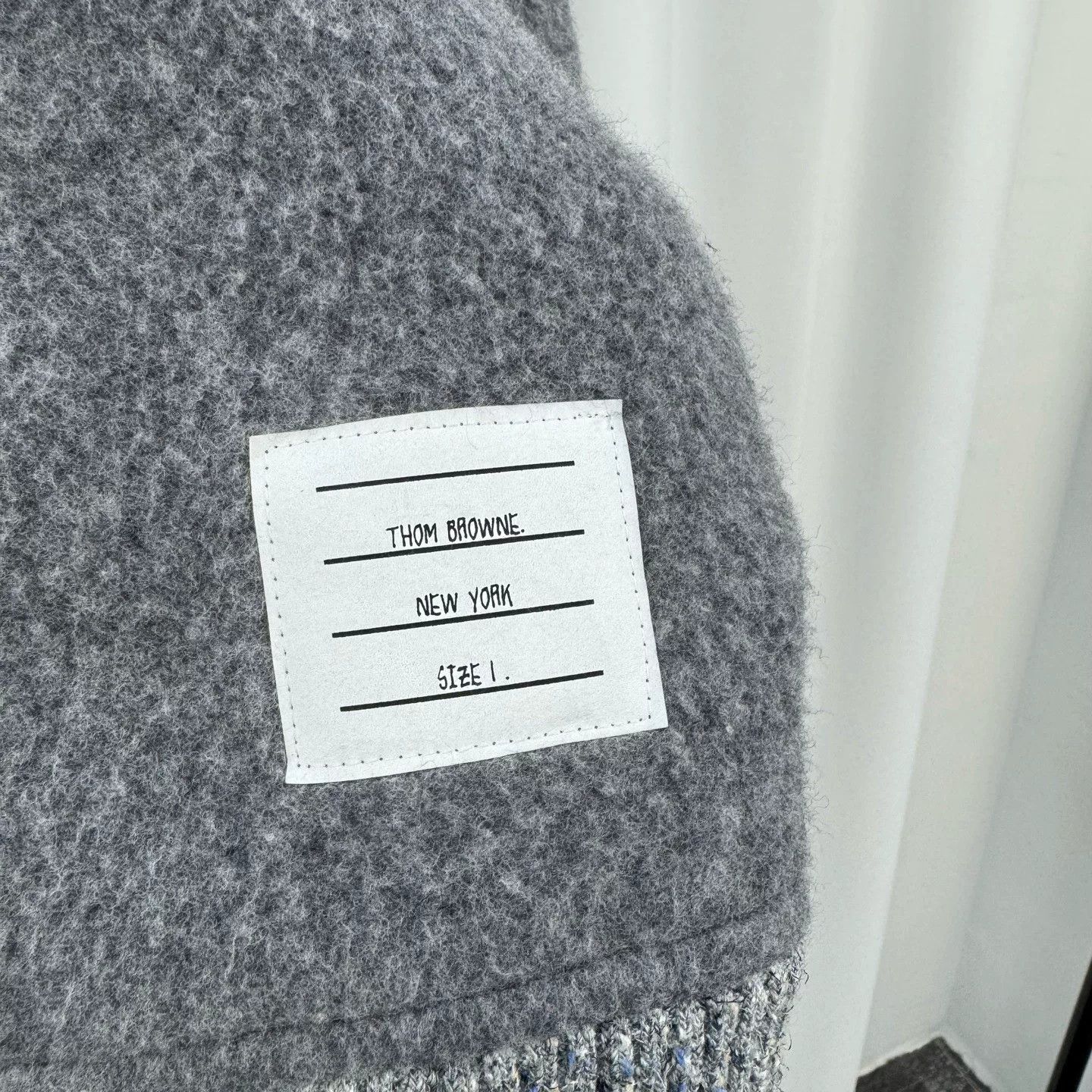 Thom Browne Thom Browne Back Stripe Wool Sweatshirt Size 1 Size US S / EU 44-46 / 1 - 6 Thumbnail