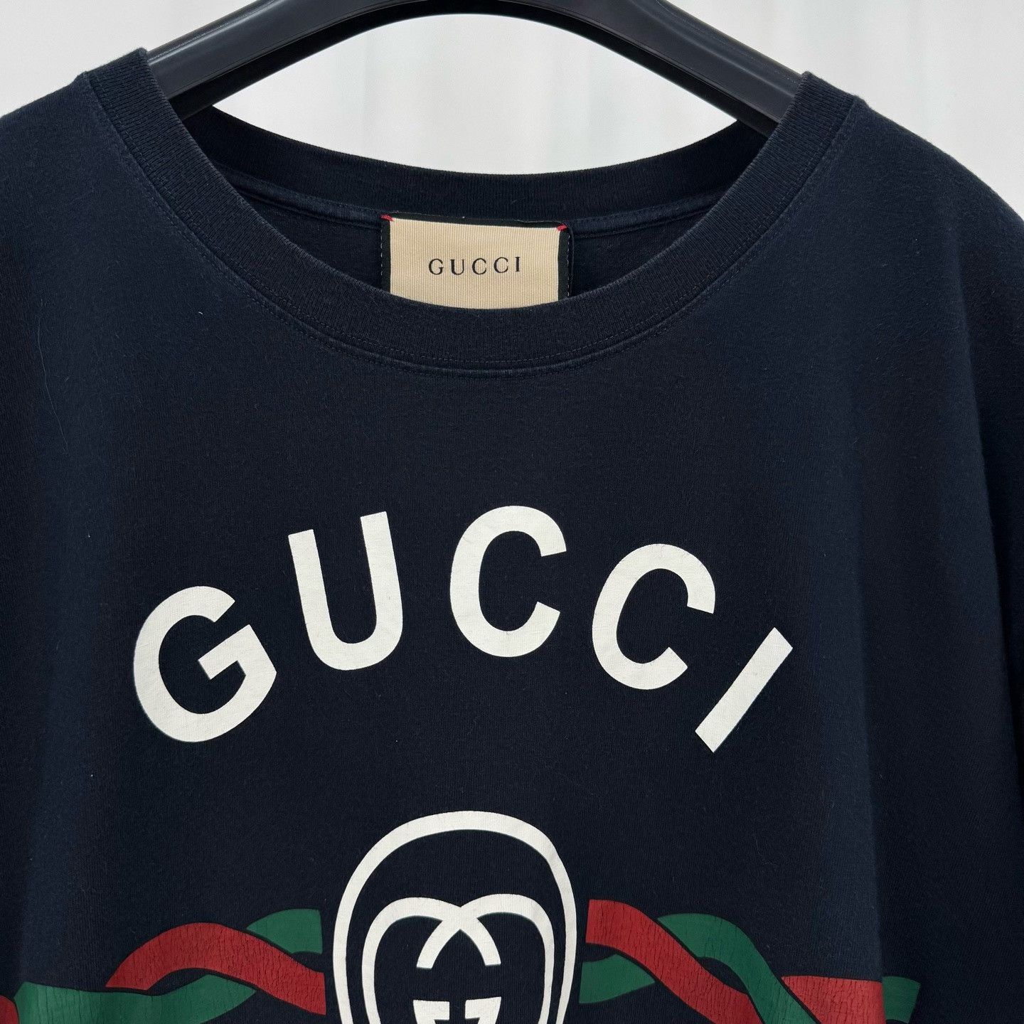 Gucci Gucci Logo Print T-Shirt Size L Size US L / EU 52-54 / 3 - 4 Thumbnail