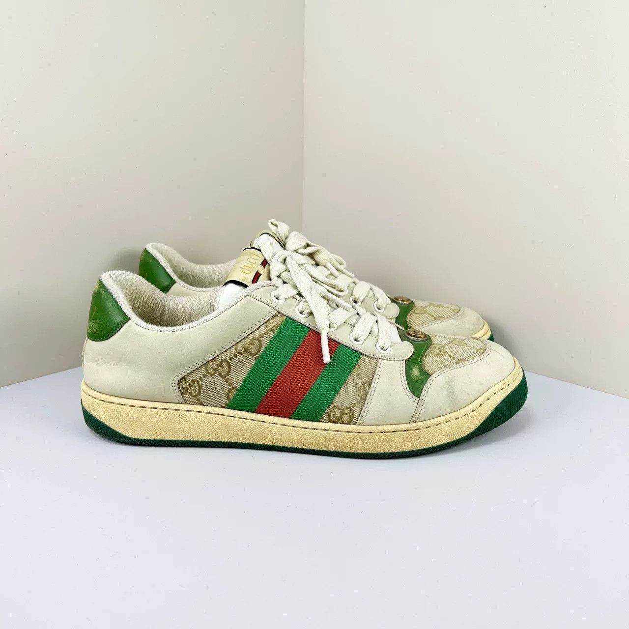 Gucci Gucci Screener GG Canvas Sneakers Size 8 Size US 8 / EU 41 - 5 Thumbnail