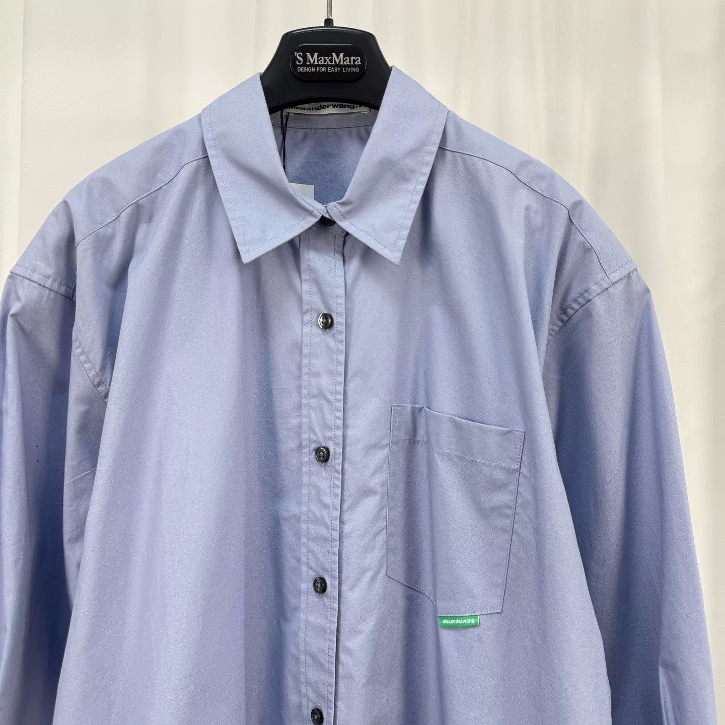 Alexander Wang Alexander Wang Pocket Logo Button Up Shirt Size XS Size US XS / EU 42 / 0 - 4 Thumbnail