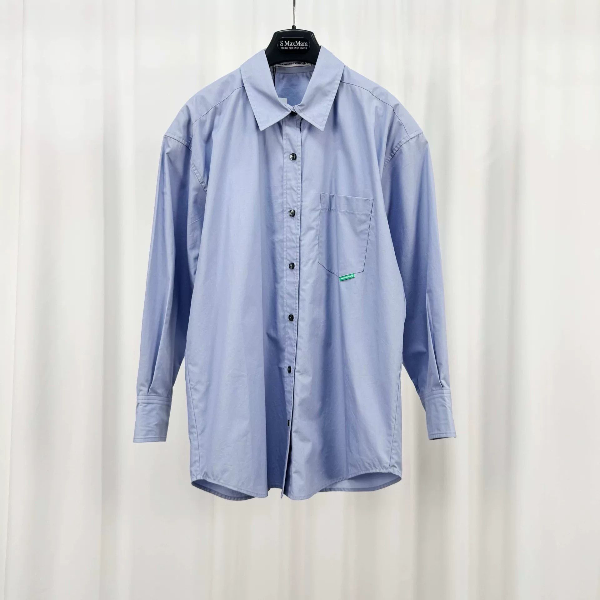 Alexander Wang Alexander Wang Pocket Logo Button Up Shirt Size XS Size US XS / EU 42 / 0 - 2 Thumbnail