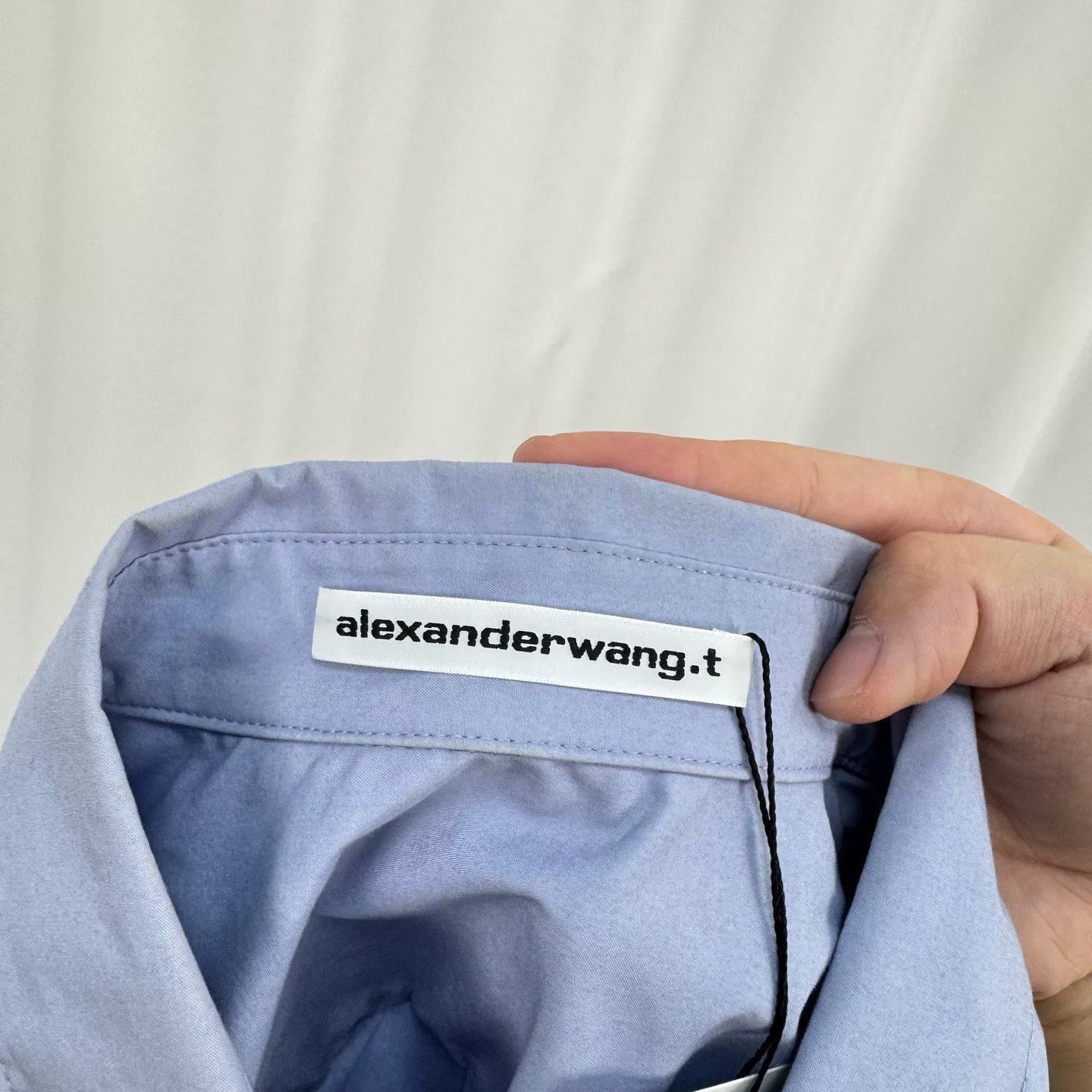 Alexander Wang Alexander Wang Pocket Logo Button Up Shirt Size XS Size US XS / EU 42 / 0 - 6 Thumbnail