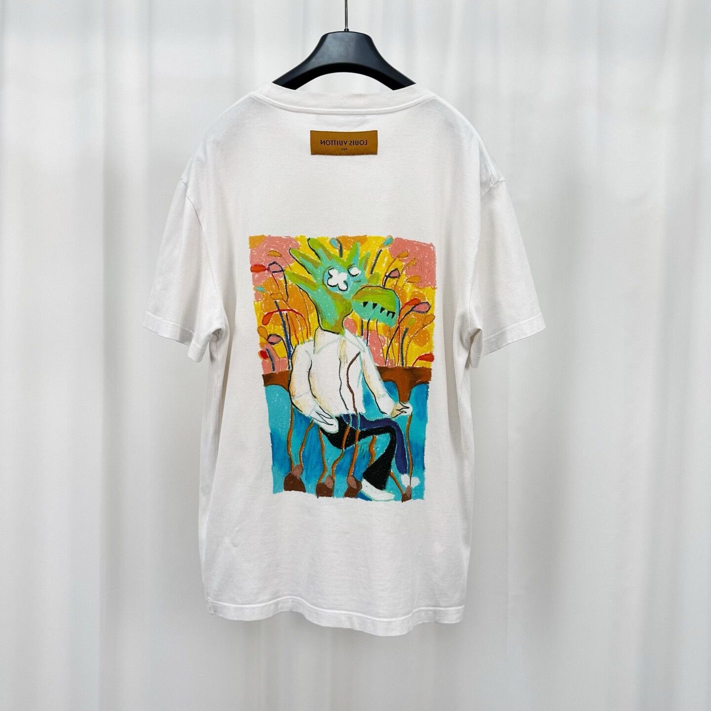 Louis Vuitton Louis Vuitton Cartoon Print T-Shirt Size M Size US M / EU 48-50 / 2 - 3 Thumbnail