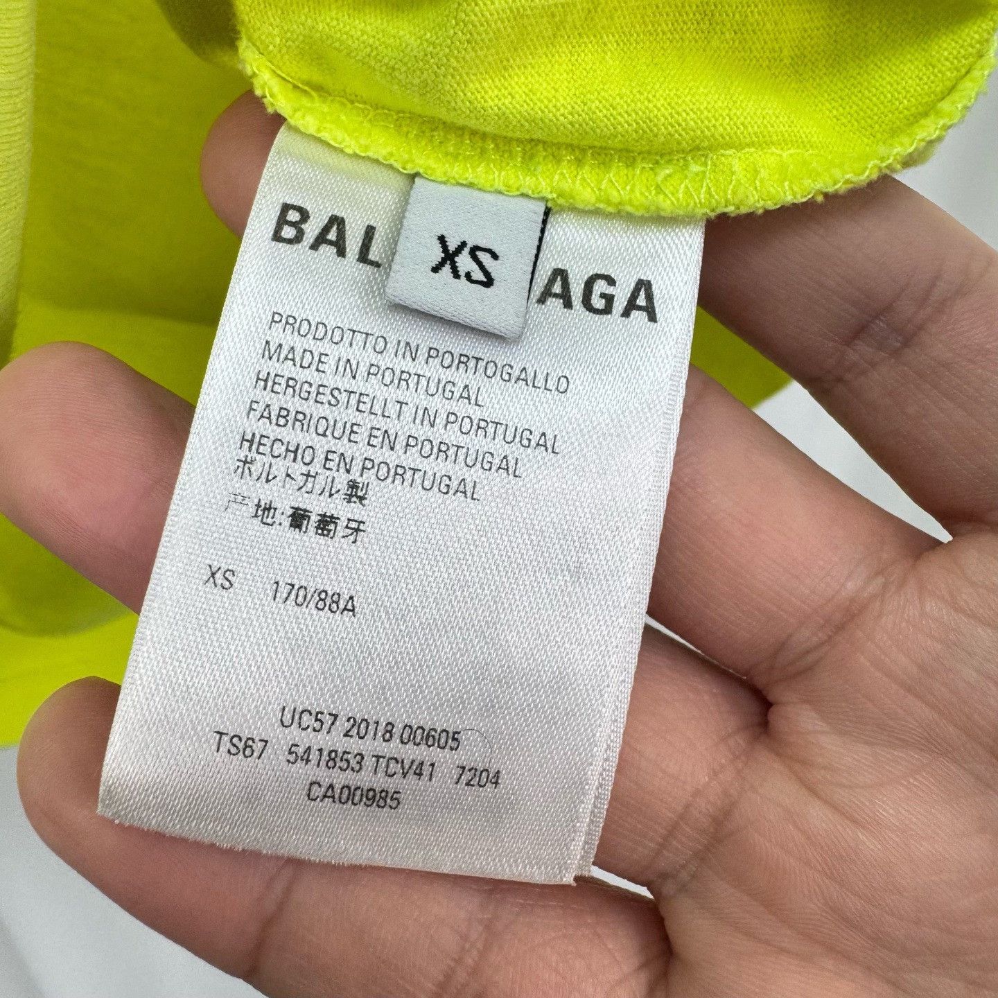 Balenciaga Balenciaga Logo Embroidered T-Shirt Size XS Size US XS / EU 42 / 0 - 9 Thumbnail