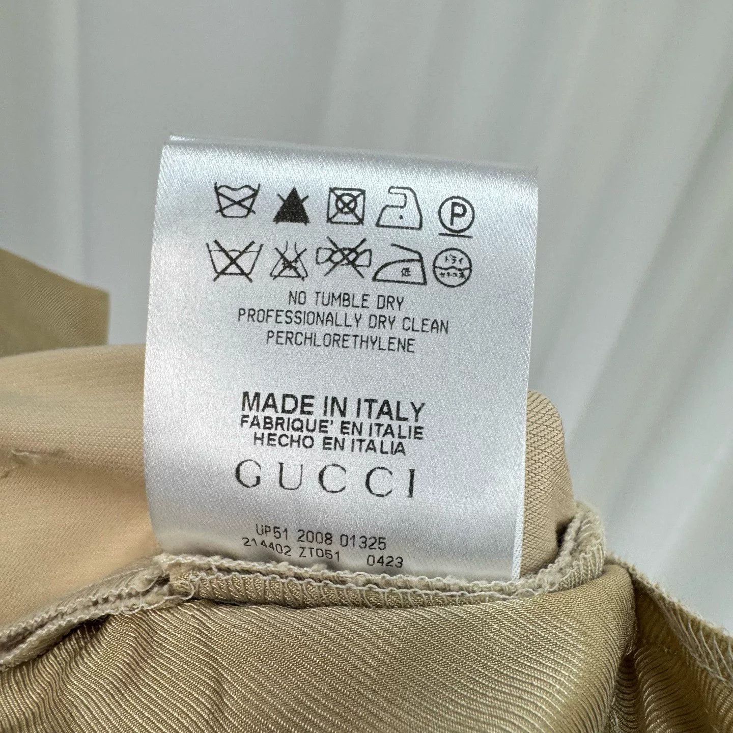 Gucci Gucci Gold Buckle Trousers Size 38 Size 26" / US 2 / IT 38 - 7 Thumbnail