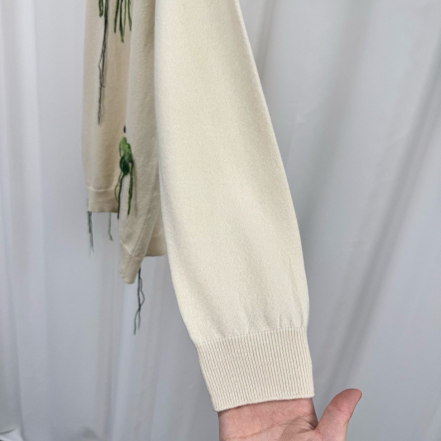 Loewe Loewe Clover Embroidered Cardigan Size L Size US L / EU 52-54 / 3 - 5 Thumbnail
