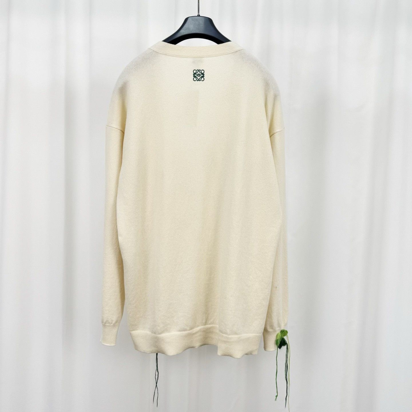 Loewe Loewe Clover Embroidered Cardigan Size L Size US L / EU 52-54 / 3 - 3 Thumbnail