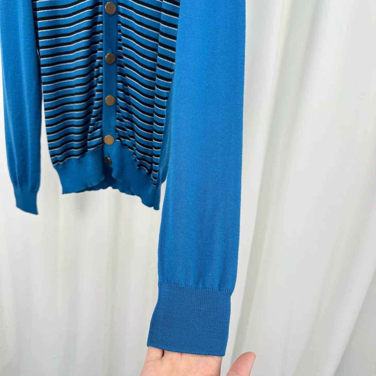 Prada Prada Striped Knit Cardigan Size M Size US M / EU 48-50 / 2 - 5 Thumbnail