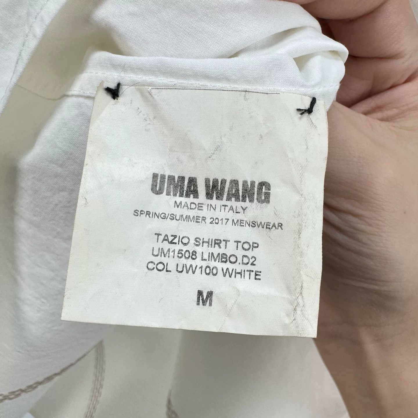 Uma Wang Uma Wang Tazio Button Up Shirt Size M Size US M / EU 48-50 / 2 - 7 Thumbnail