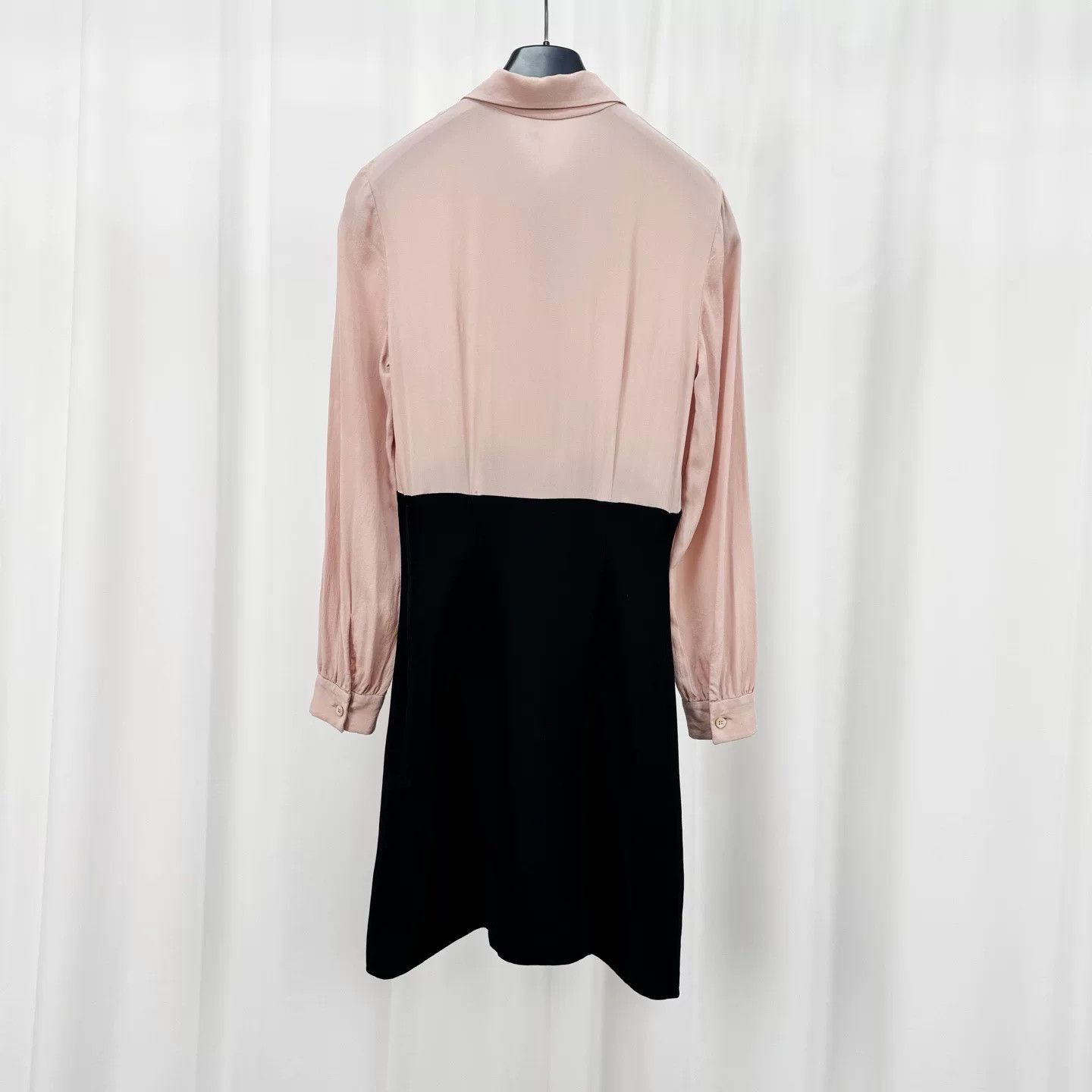Miu Miu Miu Miu Pearl Button Silk Mini Dress Size 36 Size XS / US 0-2 / IT 36-38 - 3 Thumbnail