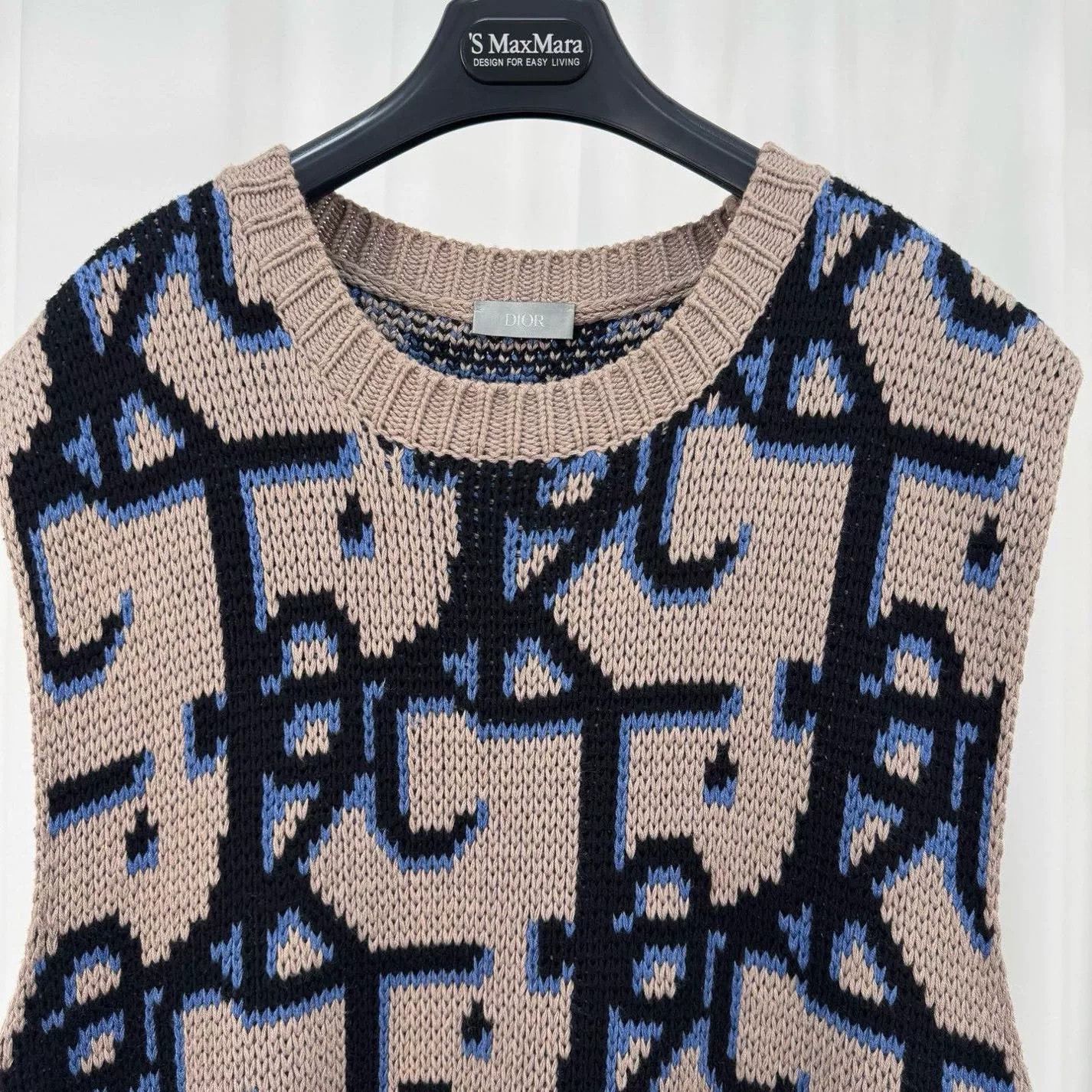 Dior Dior Oblique Knit Vest Size S Size US S / EU 44-46 / 1 - 4 Thumbnail