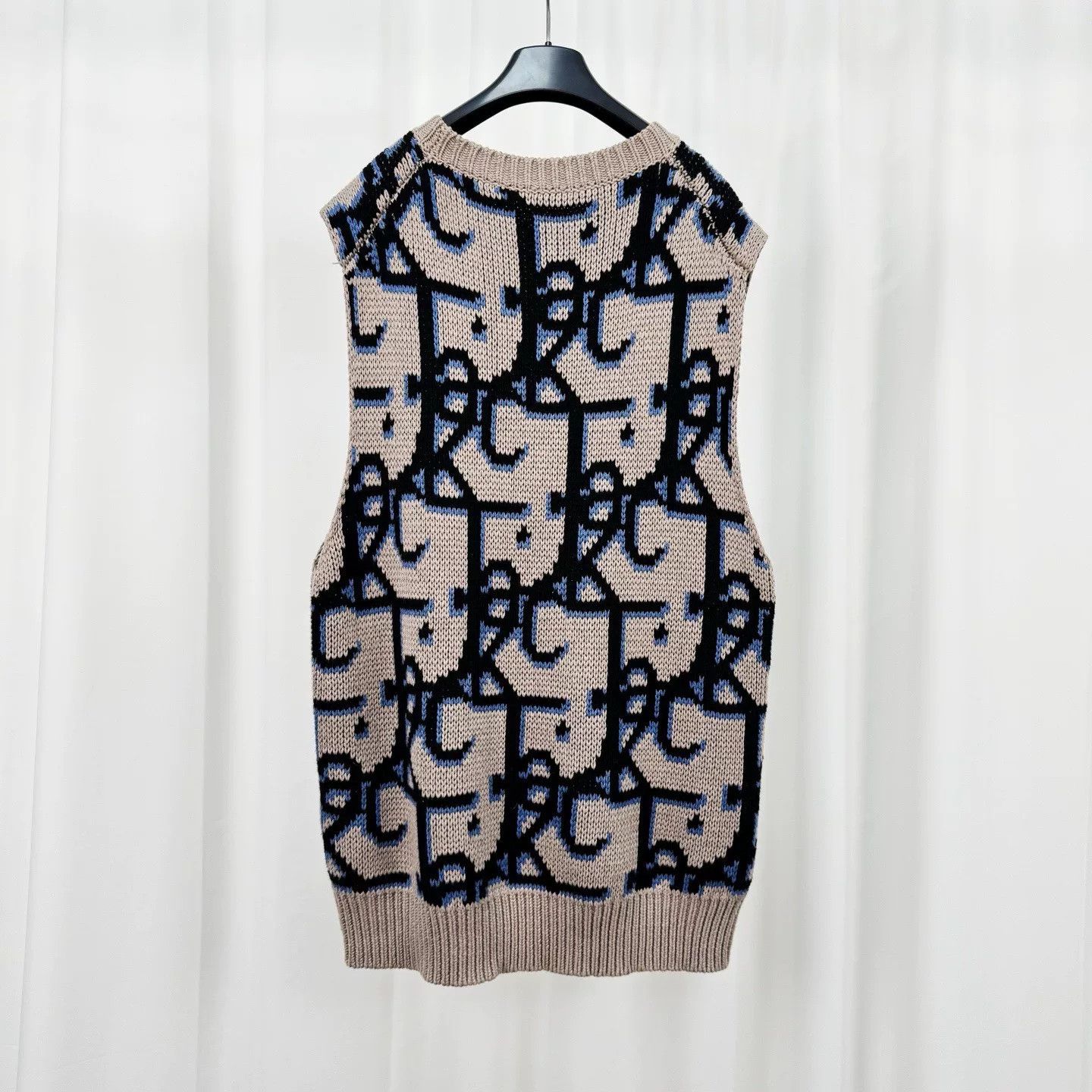 Dior Dior Oblique Knit Vest Size S Size US S / EU 44-46 / 1 - 3 Thumbnail