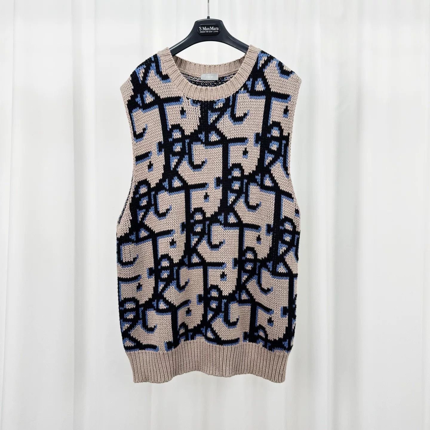 Dior Dior Oblique Knit Vest Size S Size US S / EU 44-46 / 1 - 2 Thumbnail