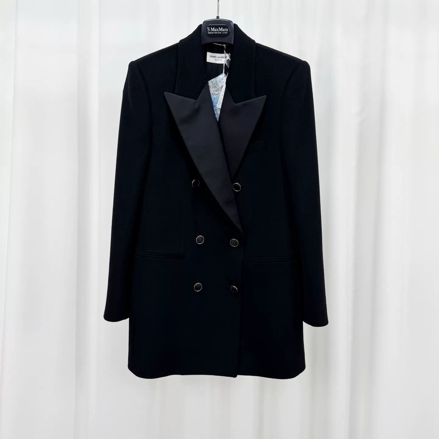 Saint Laurent Paris Saint Laurent Smoking Blazer Size 40 Size M / US 6-8 / IT 42-44 - 2 Thumbnail