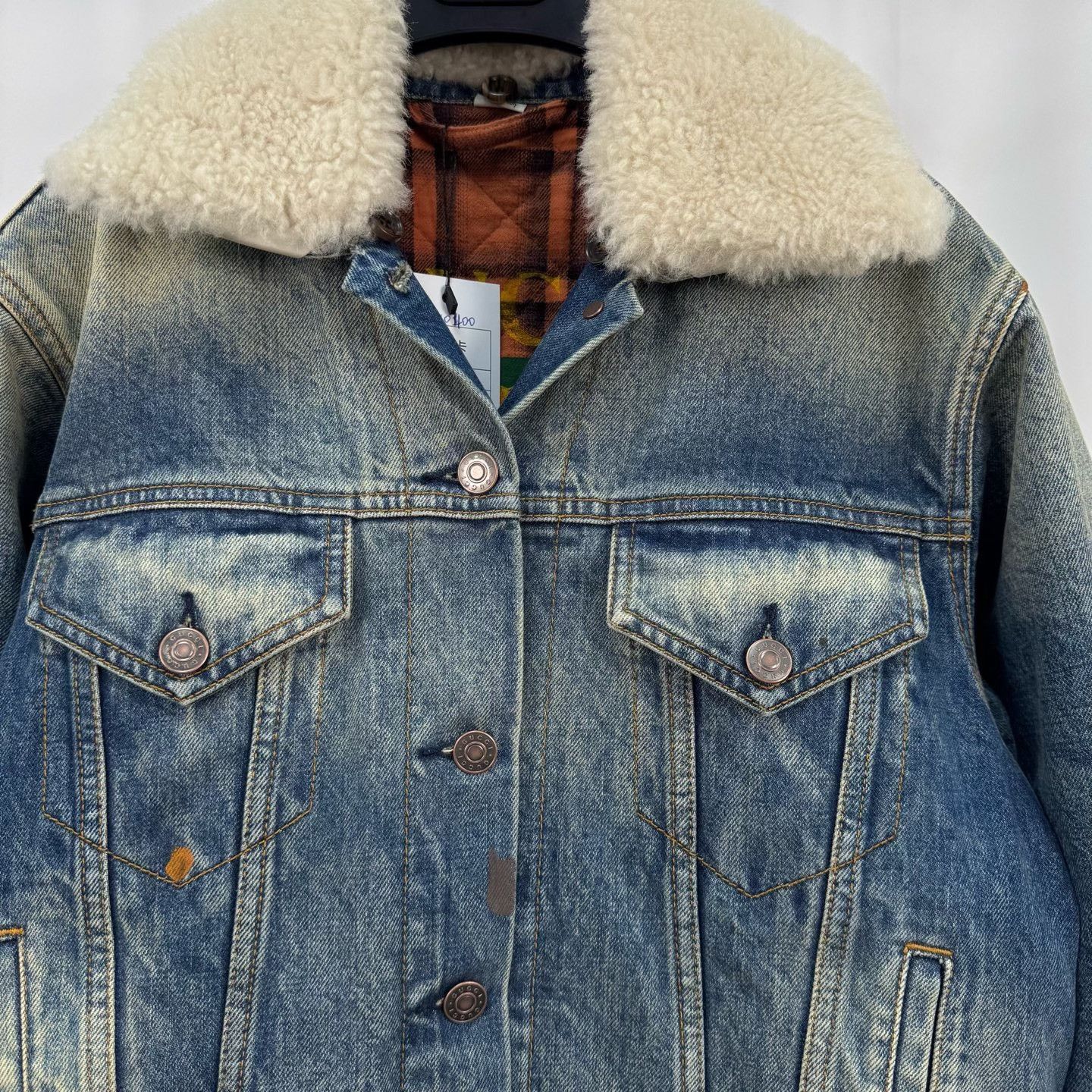 Gucci Gucci Guccification Denim Jacket Size XS Size US XS / EU 42 / 0 - 4 Thumbnail
