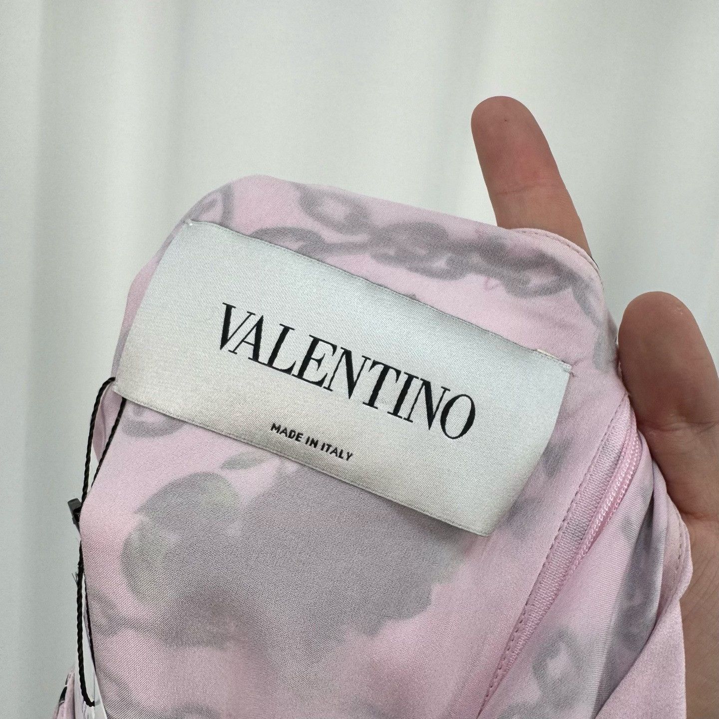 Valentino Valentino Rose Chain Silk Midi Dress Size 42 Size M / US 6-8 / IT 42-44 - 7 Thumbnail
