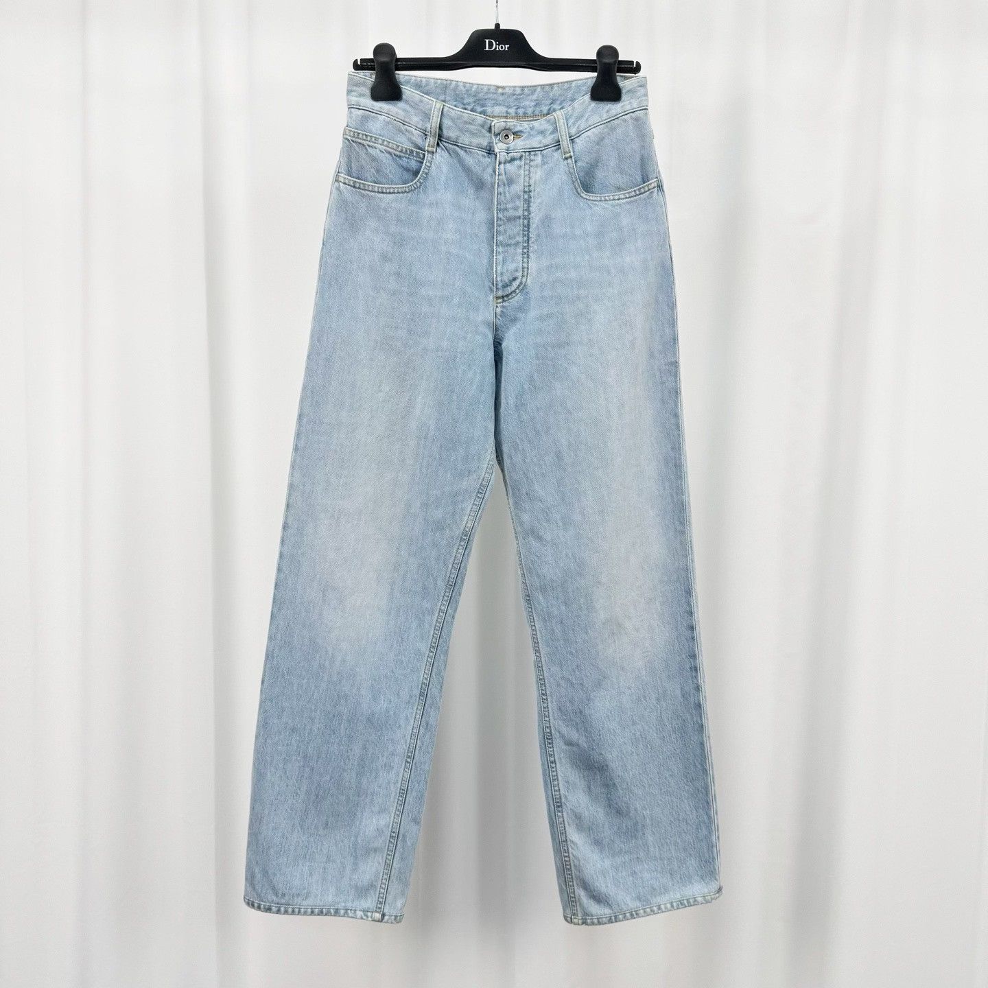 Bottega Veneta Bottega Veneta Green Patch Denim Jeans Size 36 Size 25" / US 0 / IT 36 - 2 Thumbnail