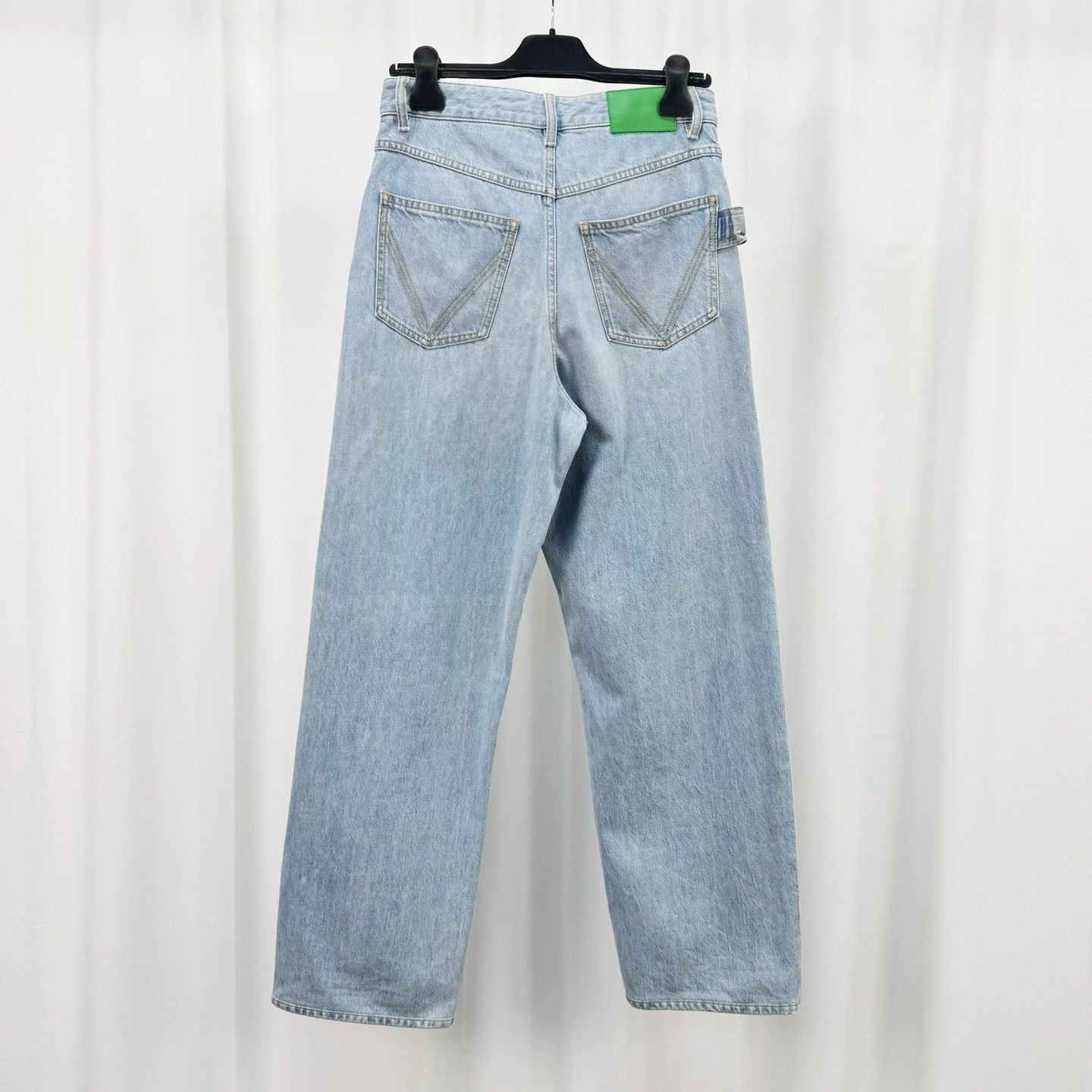 Bottega Veneta Bottega Veneta Green Patch Denim Jeans Size 36 Size 25" / US 0 / IT 36 - 3 Thumbnail