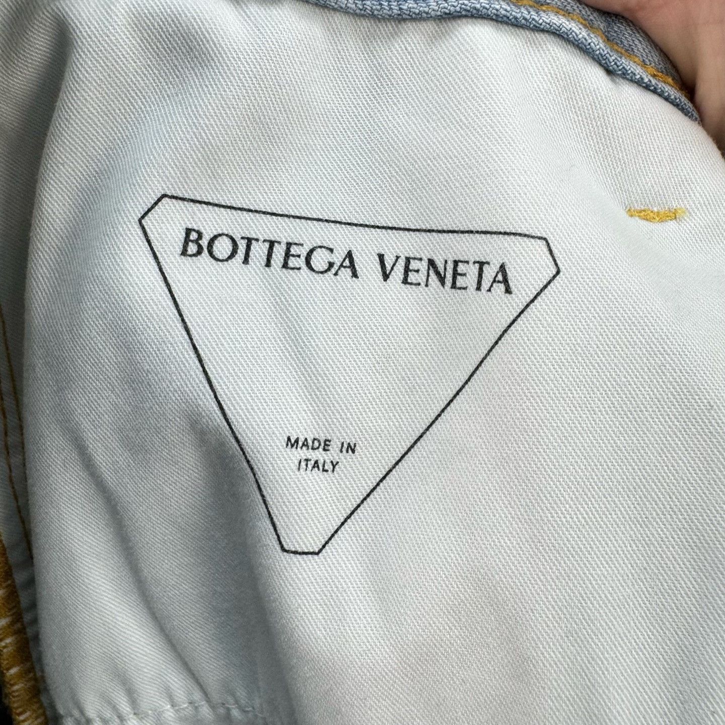 Bottega Veneta Bottega Veneta Green Patch Denim Jeans Size 36 Size 25" / US 0 / IT 36 - 7 Thumbnail