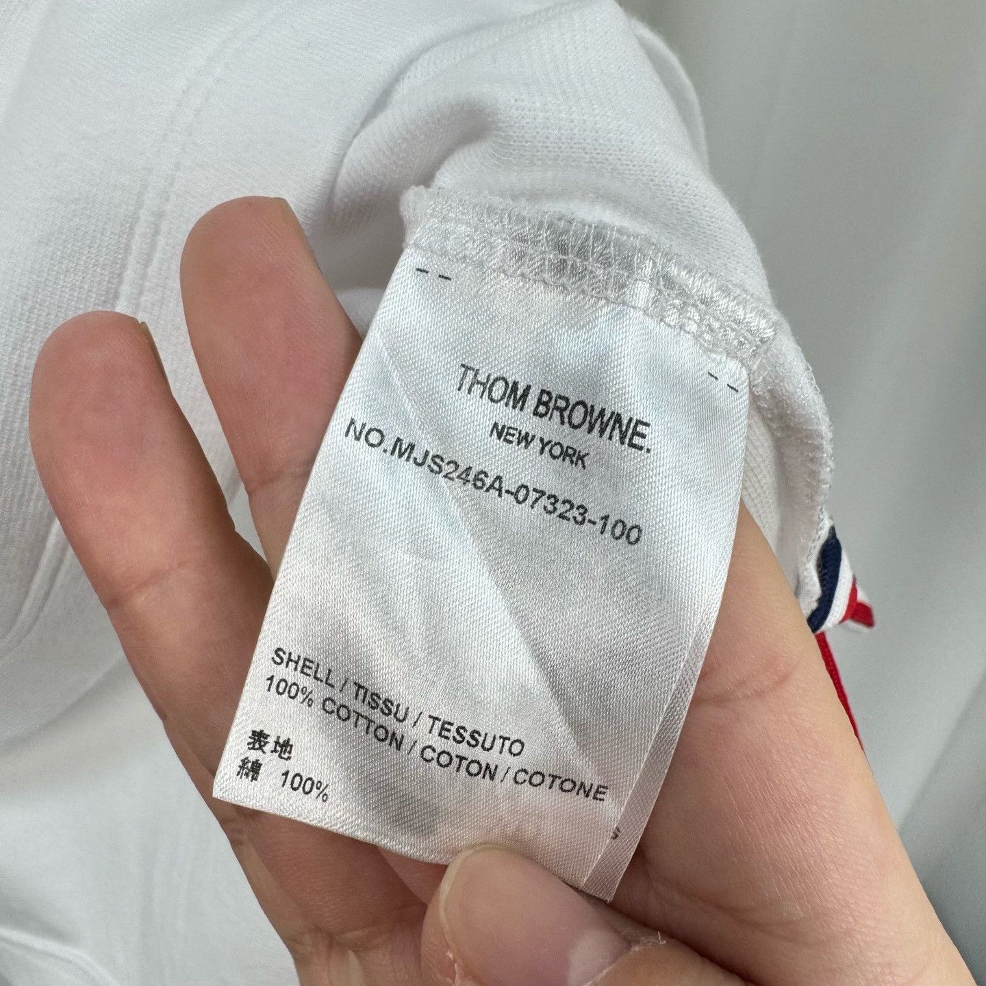 Thom Browne Thom Browne 4-Bar Stripe T-Shirt Size 3 Size US L / EU 52-54 / 3 - 8 Thumbnail