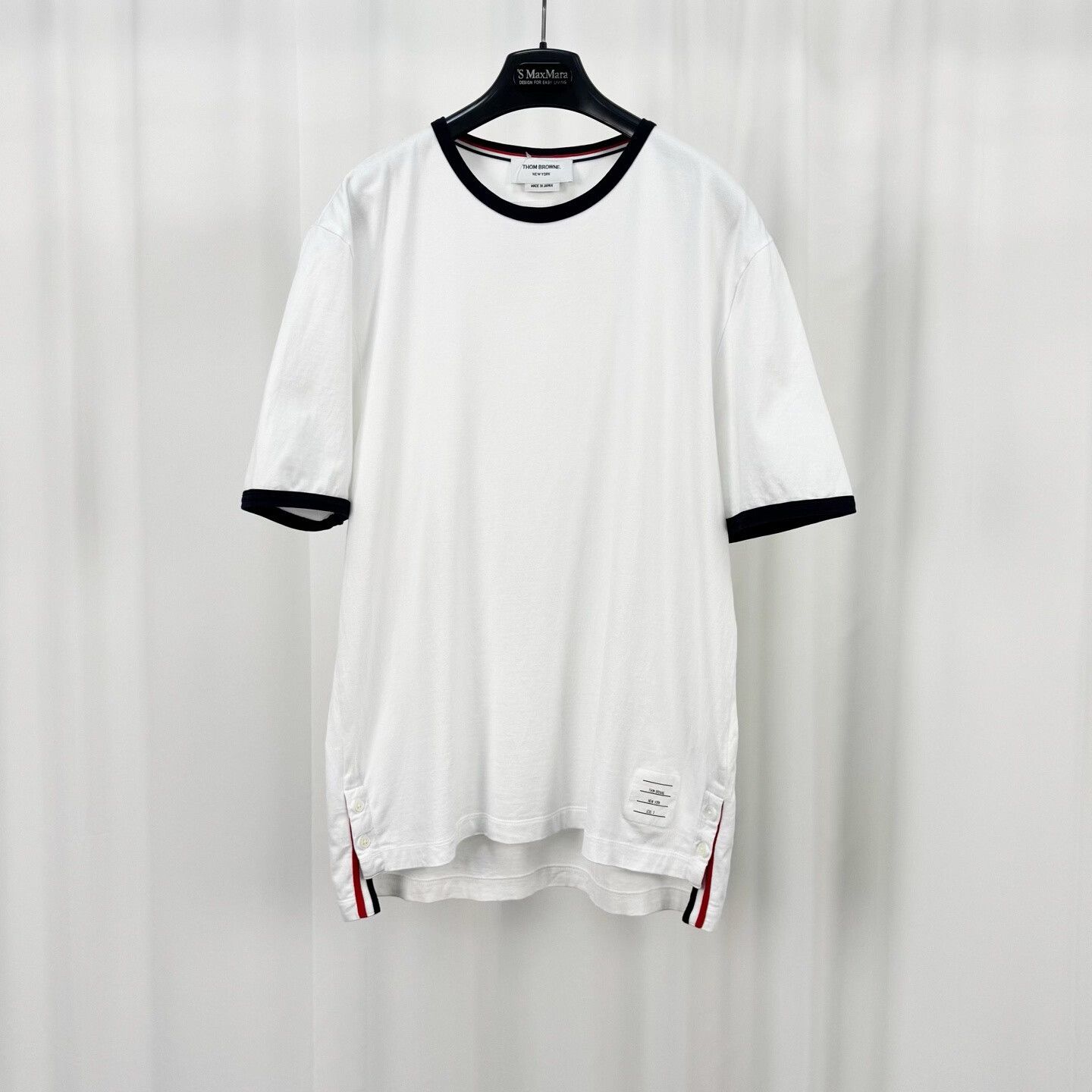 Thom Browne Thom Browne Logo Patch T-Shirt Size L Size US L / EU 52-54 / 3 - 2 Thumbnail