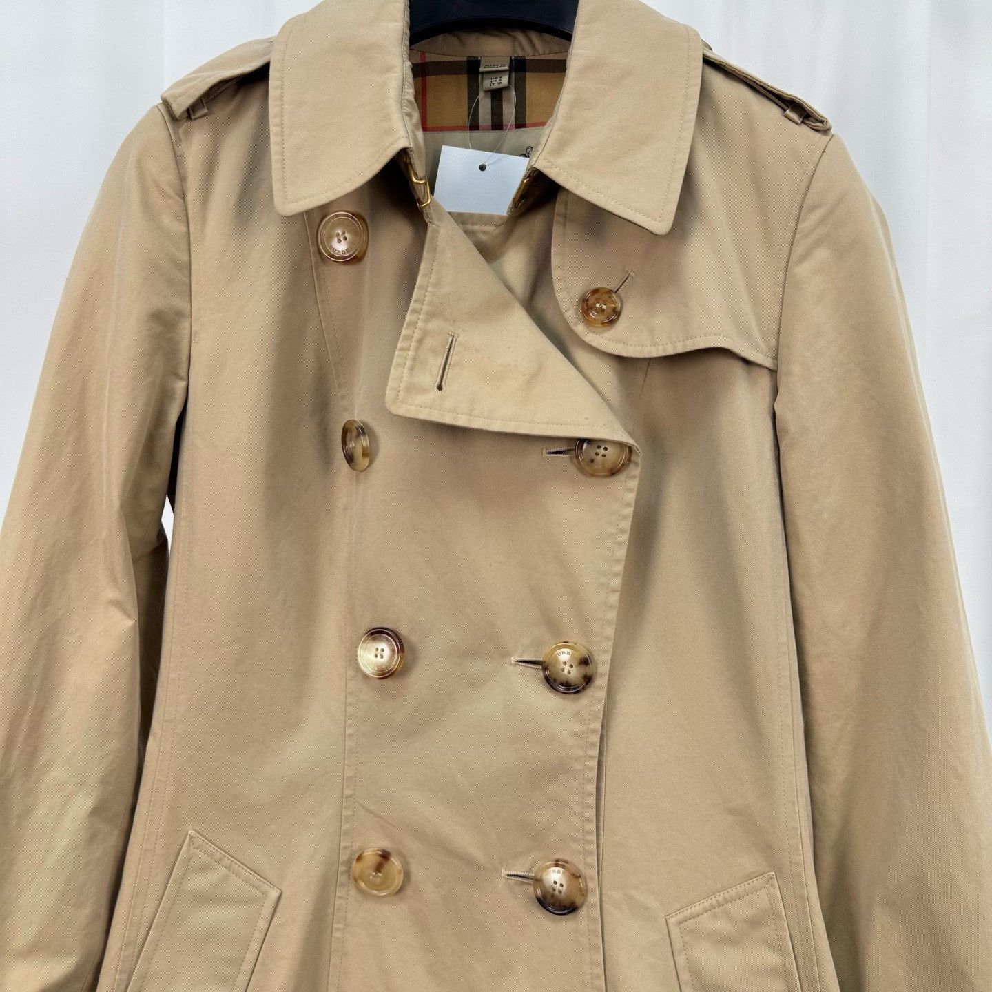 Burberry Burberry The Chelsea Trench Coat Size UK 6 Size XS / US 0-2 / IT 36-38 - 4 Thumbnail