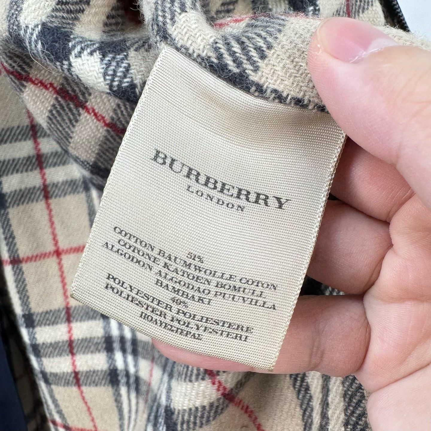 Burberry Burberry Check Lined Hooded Coat UK 6 Size XS / US 0-2 / IT 36-38 - 8 Thumbnail