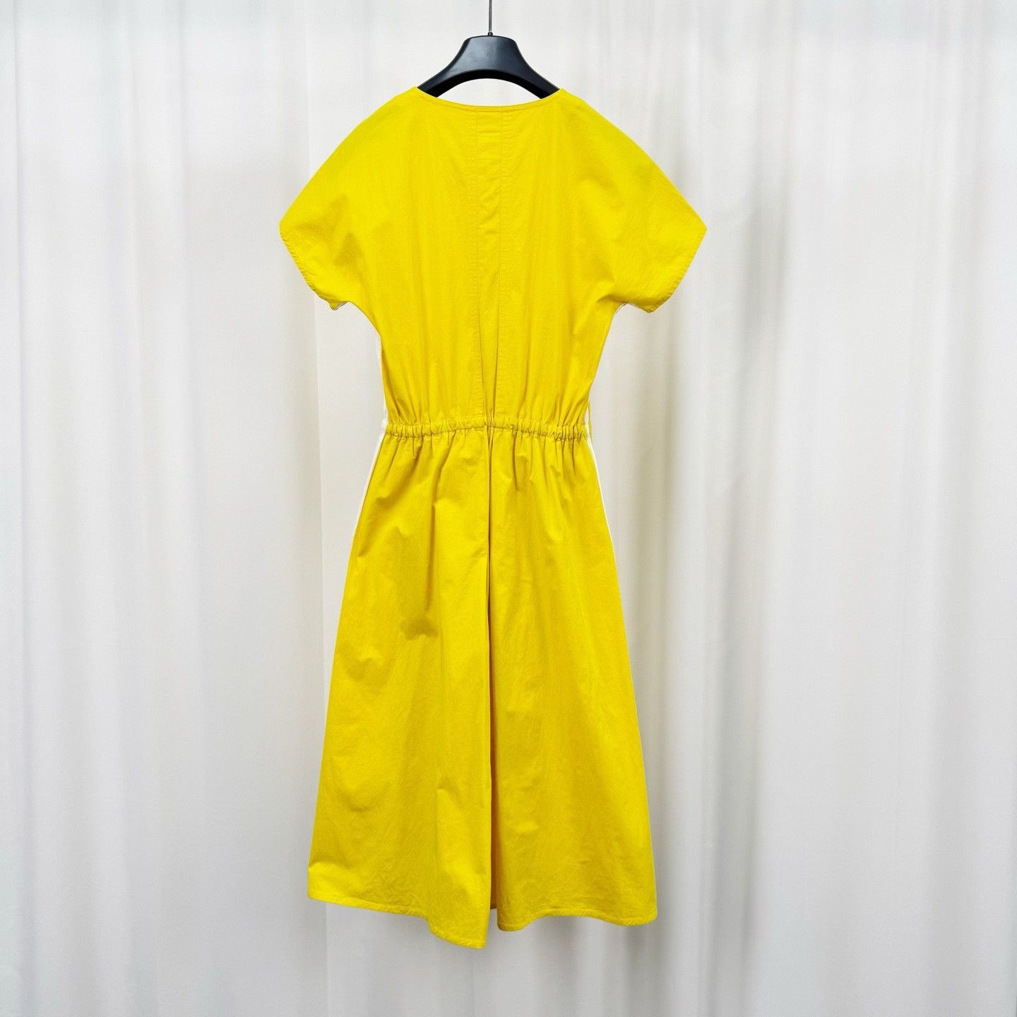 Loro Piana Loro Piana Yellow Drawstring Dress Size 38 Size XS / US 0-2 / IT 36-38 - 3 Thumbnail