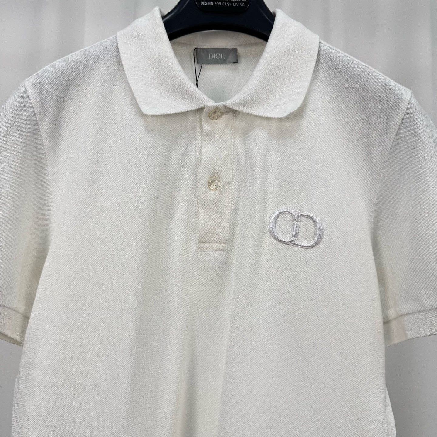 Dior Dior Embroidered CD Logo Polo Shirt Size S Size US S / EU 44-46 / 1 - 4 Thumbnail
