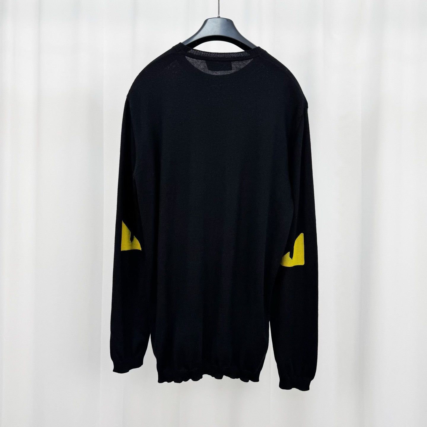 Fendi Fendi Embroidered Logo Wool Sweater Size L Size US L / EU 52-54 / 3 - 3 Thumbnail