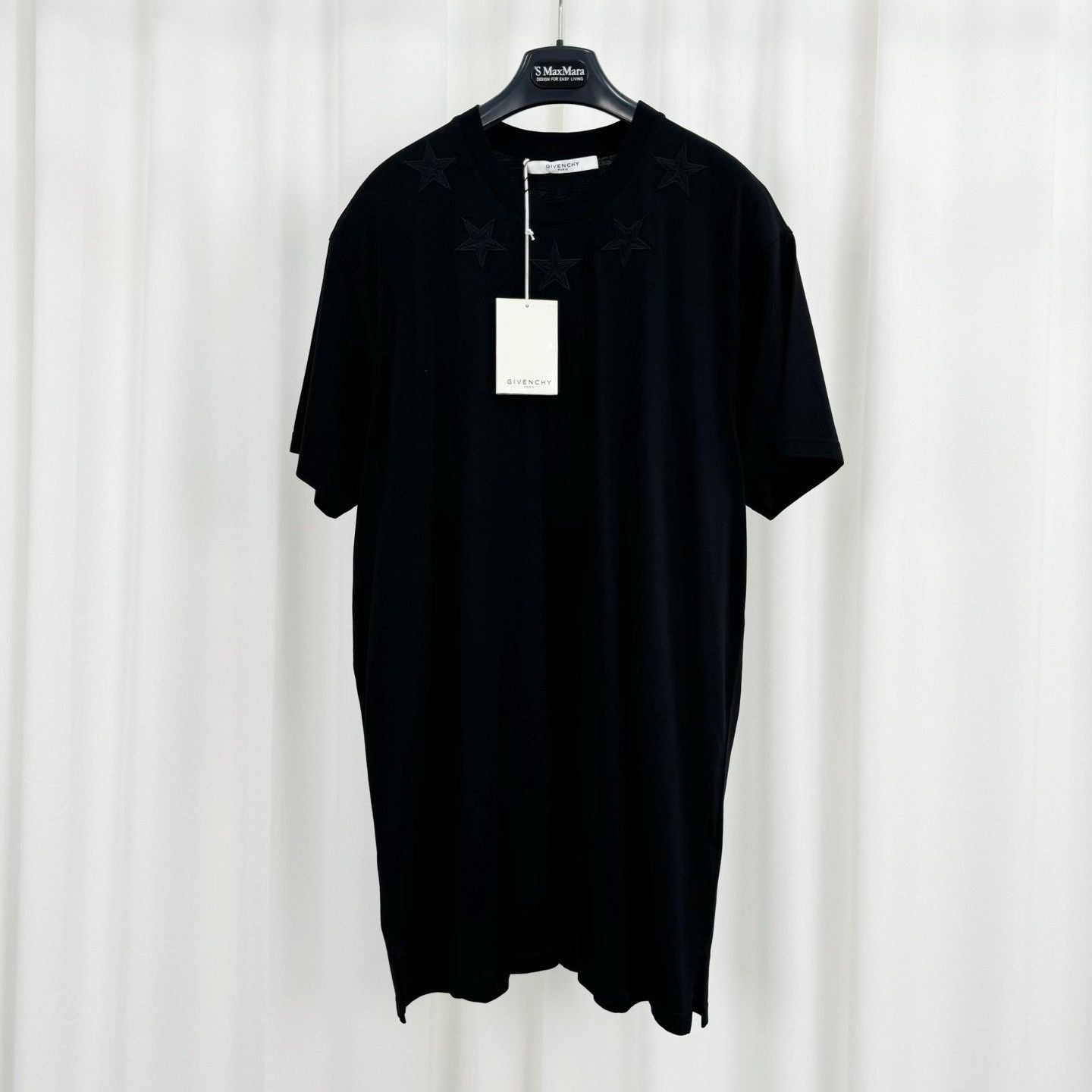 Givenchy Givenchy Embroidered Star Short Sleeve T-Shirt Size M Size US M / EU 48-50 / 2 - 2 Thumbnail
