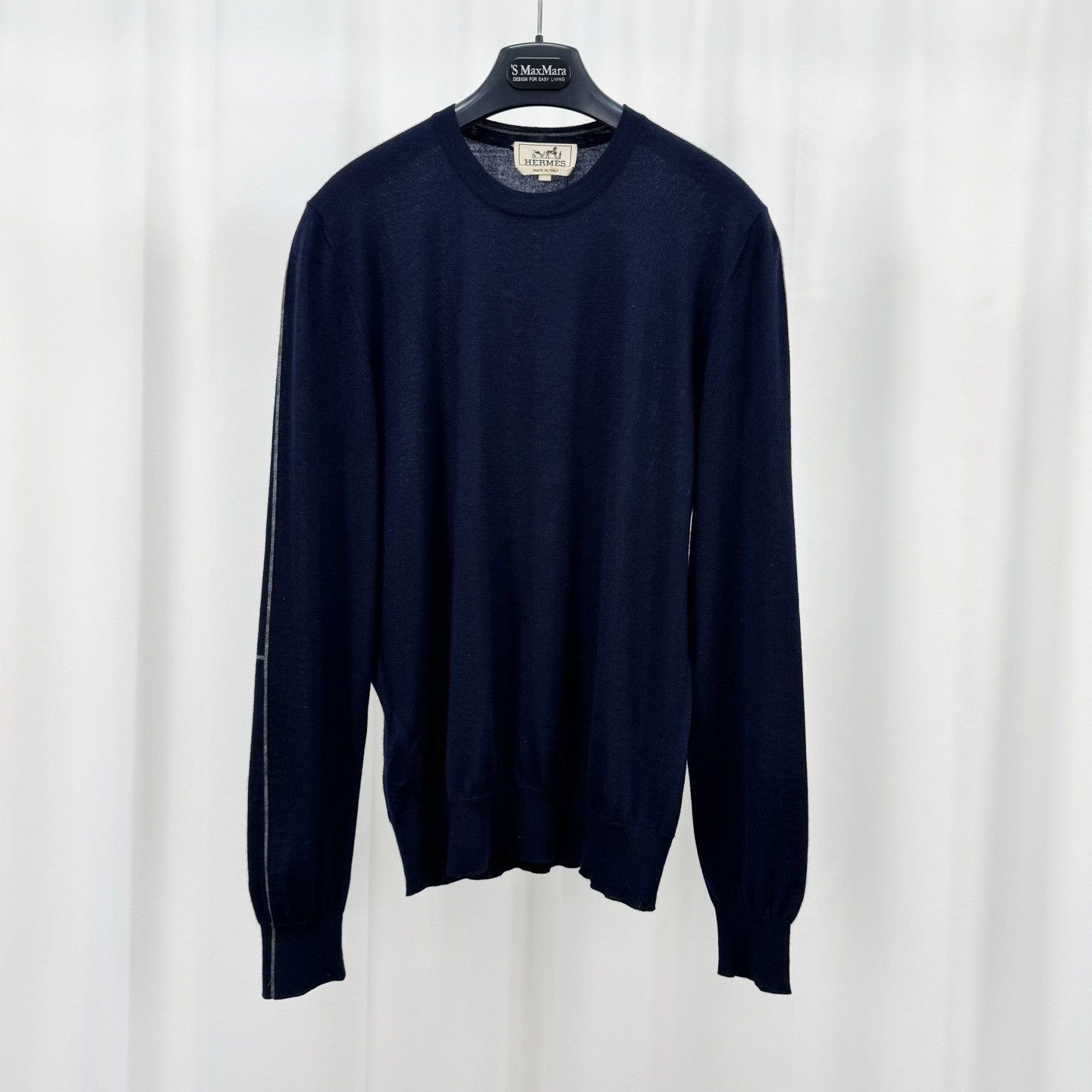 Hermes Hermès H Embroidery Crewneck Sweater Size S Size US S / EU 44-46 / 1 - 2 Thumbnail